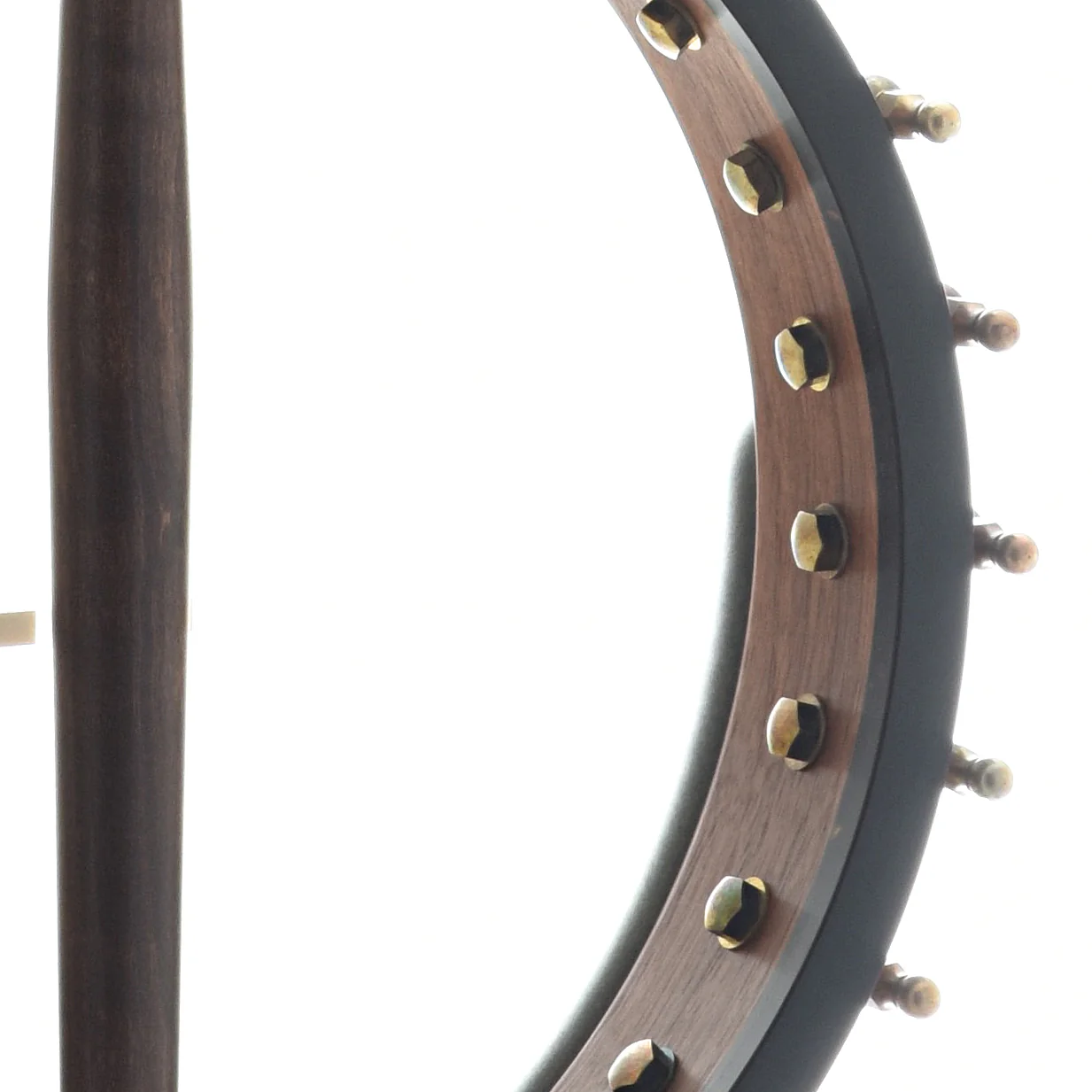 Ome Wizard 12" Openback Banjo & Case, Walnut - Image 8