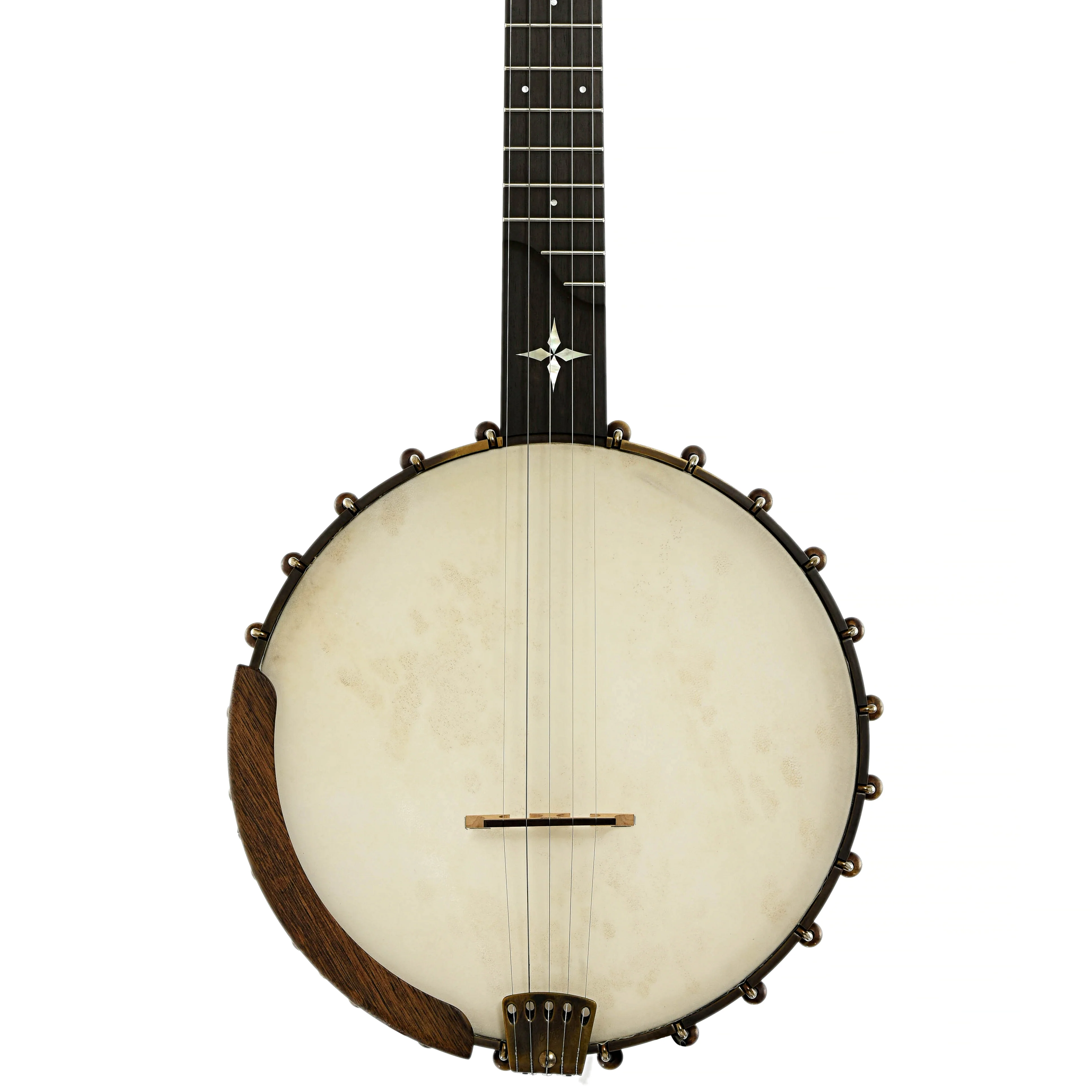 Ome Wizard Cherry 11" Open Back Banjo (c.2021) - Image 4
