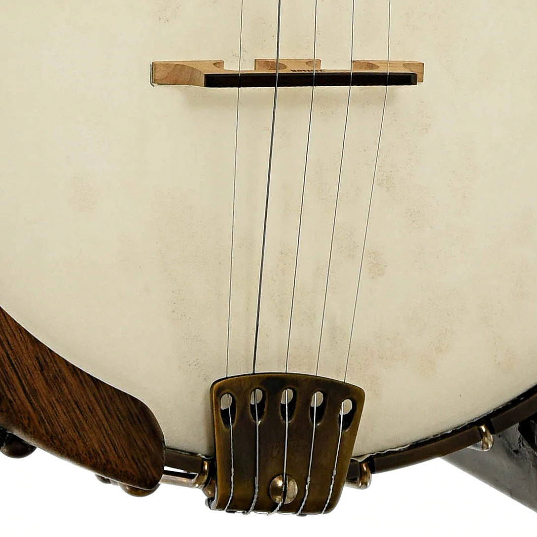 Ome Wizard Cherry 11" Open Back Banjo (c.2021) - Image 5