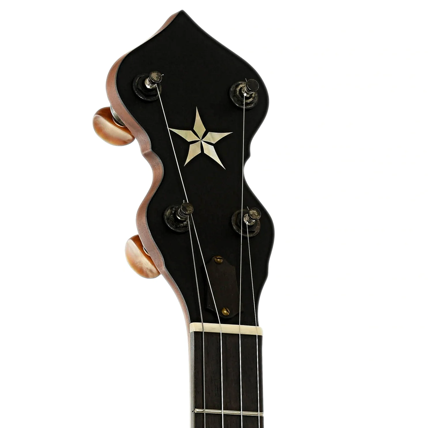 Ome Wizard Cherry 11" Open Back Banjo (c.2021) - Image 8