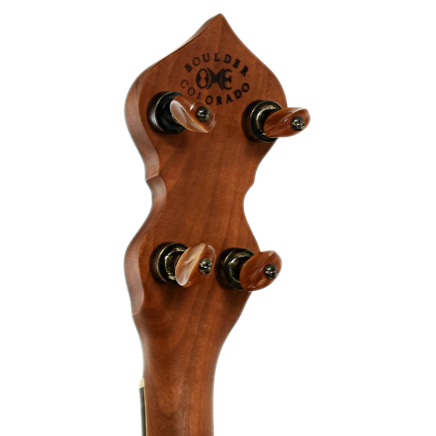 Ome Wizard Cherry 11" Open Back Banjo (c.2021) - Image 9