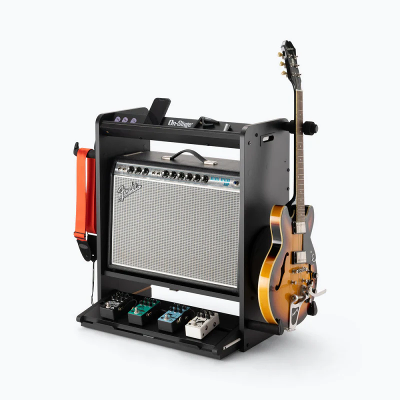 On-Stage Guitar Workstation, Black - Image 15
