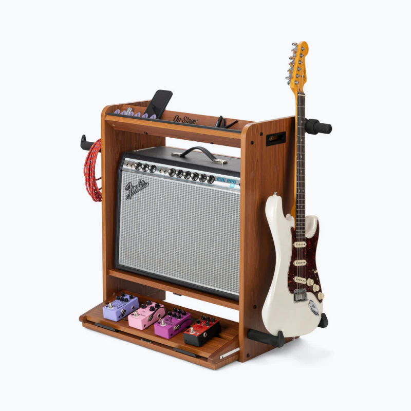 On-Stage Guitar Workstation, Rosewood - Image 15