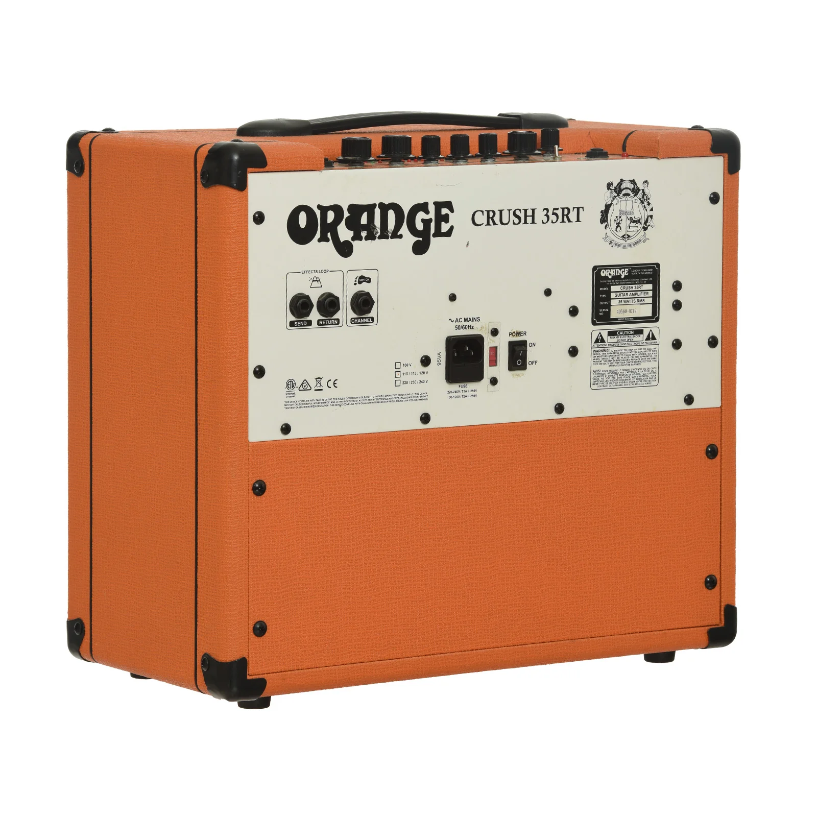 Orange Orange Crush 35RT Combo Amplifier (2019) - Image 4