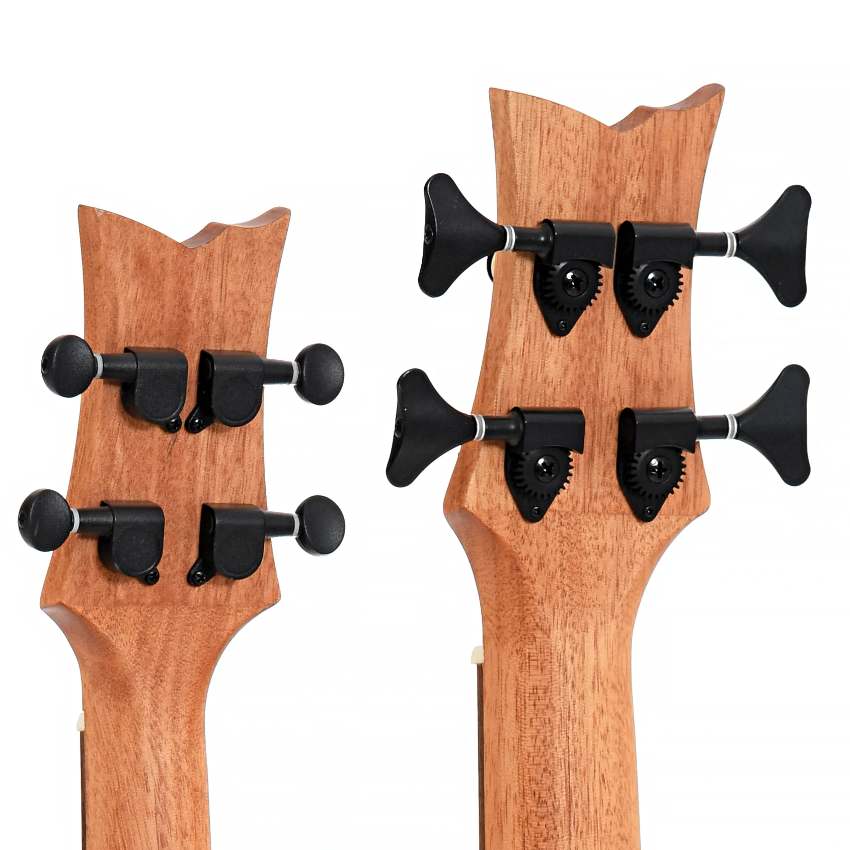 Ortega Custom-Built Series HYDRA-BSTE Tenor-size Double-Neck Bass/Ukulele - Image 7