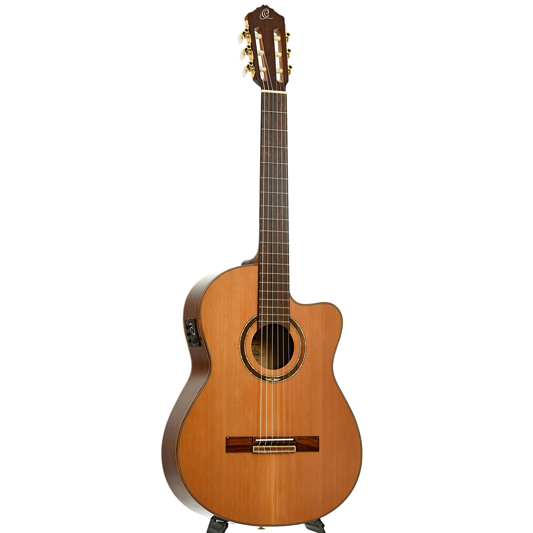 Ortega RCE159MN Acoustic-Electric Classical Guitar (c. 2023) - Image 3