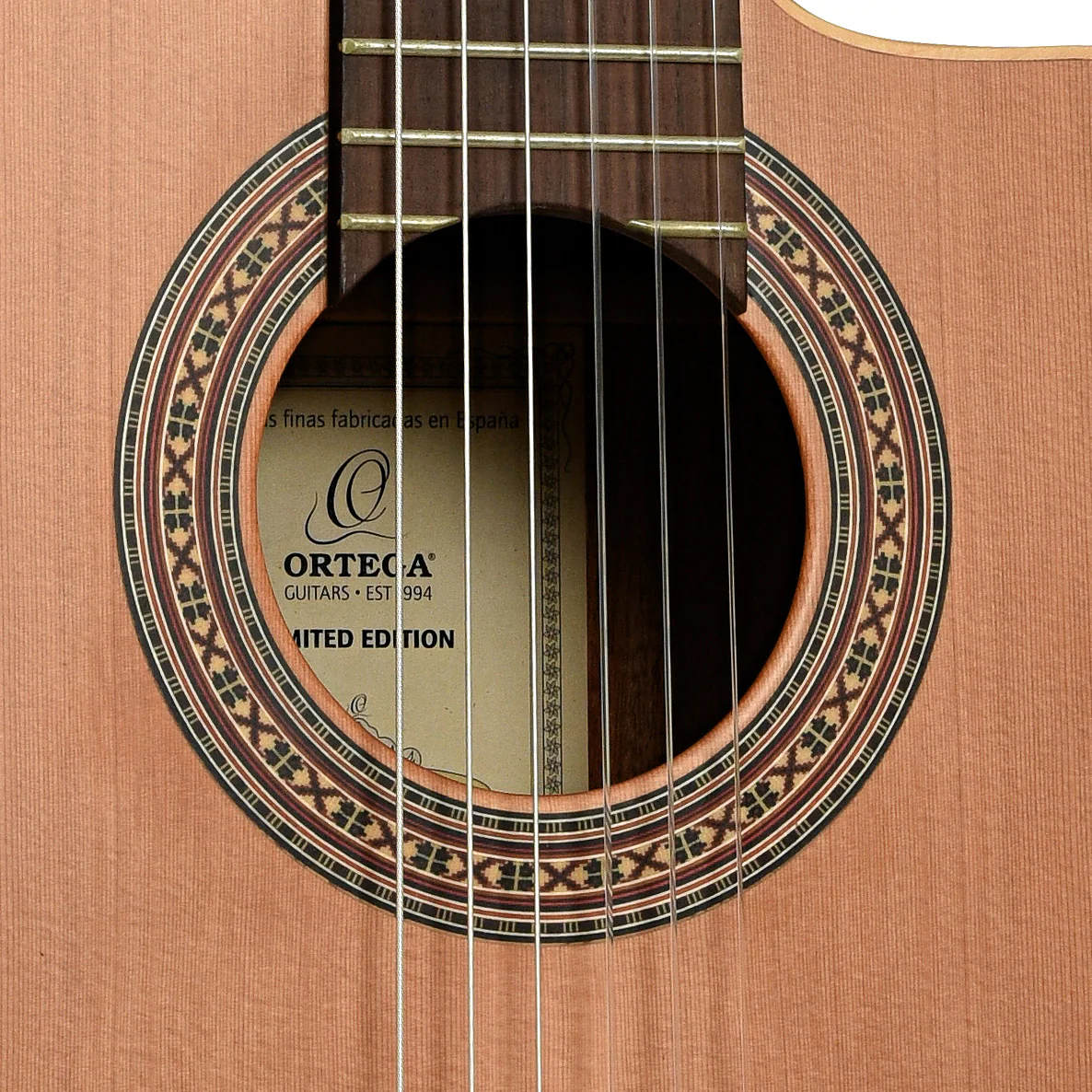 Ortega RCE180T-LTD Acoustic-Electric Classical Guitar (c.2020) - Image 6