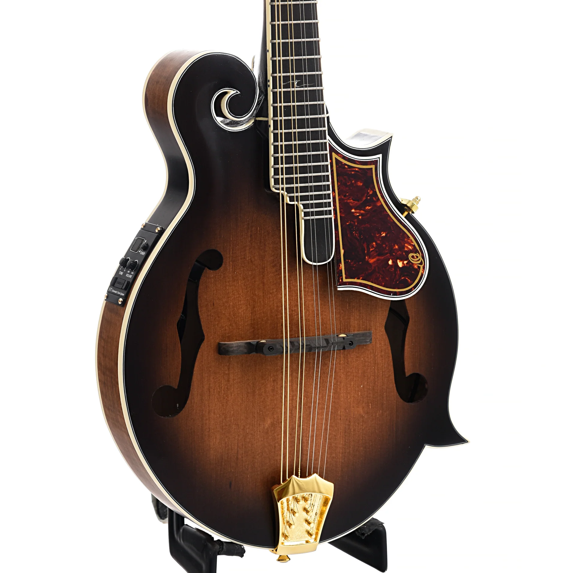 Ortega RMFE100AVO F-Model Mandolin, Distressed Finish, with Pickup - Image 2