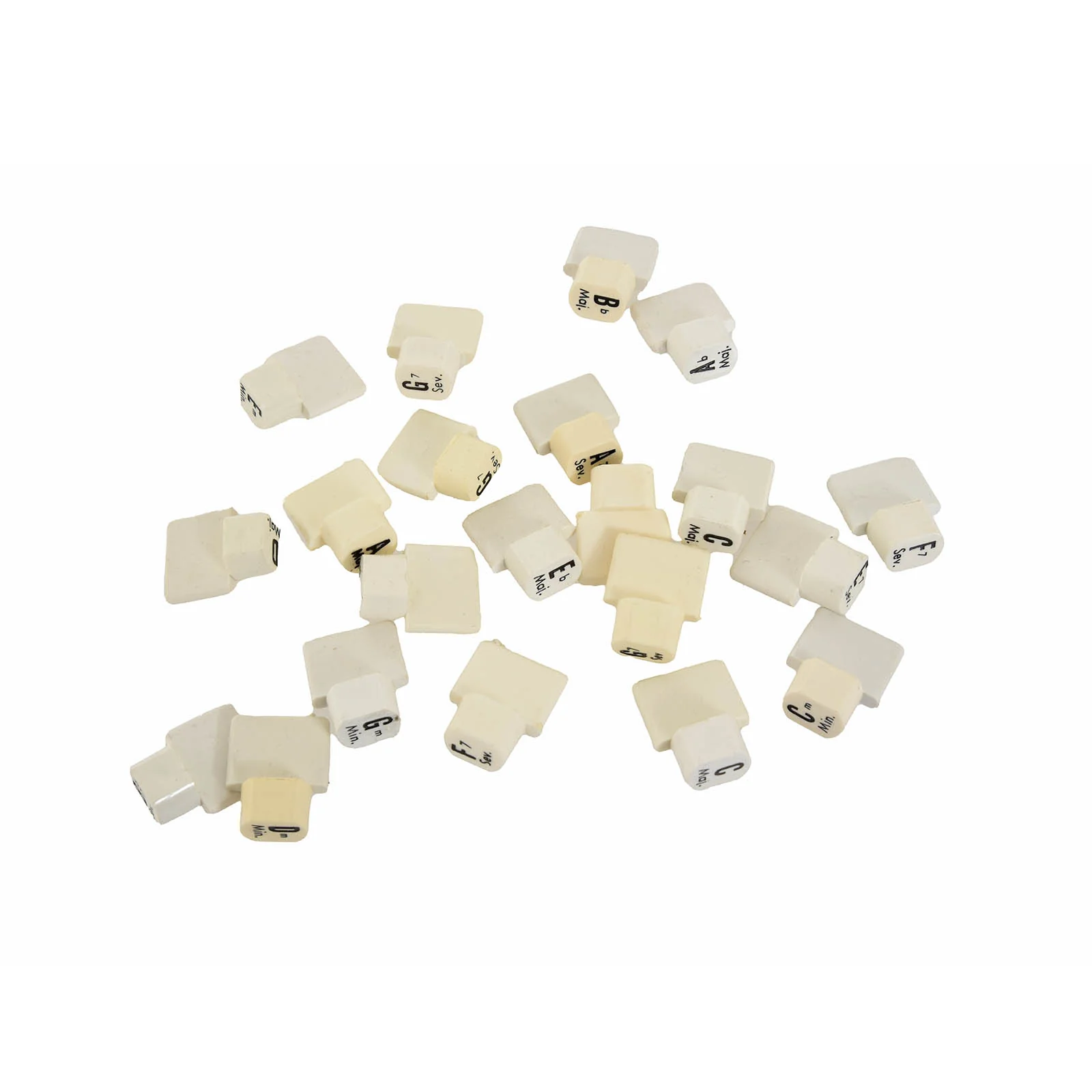 Oscar Schmidt Autoharp Button Set for 21-Bar - Remaining Stock - Image 2