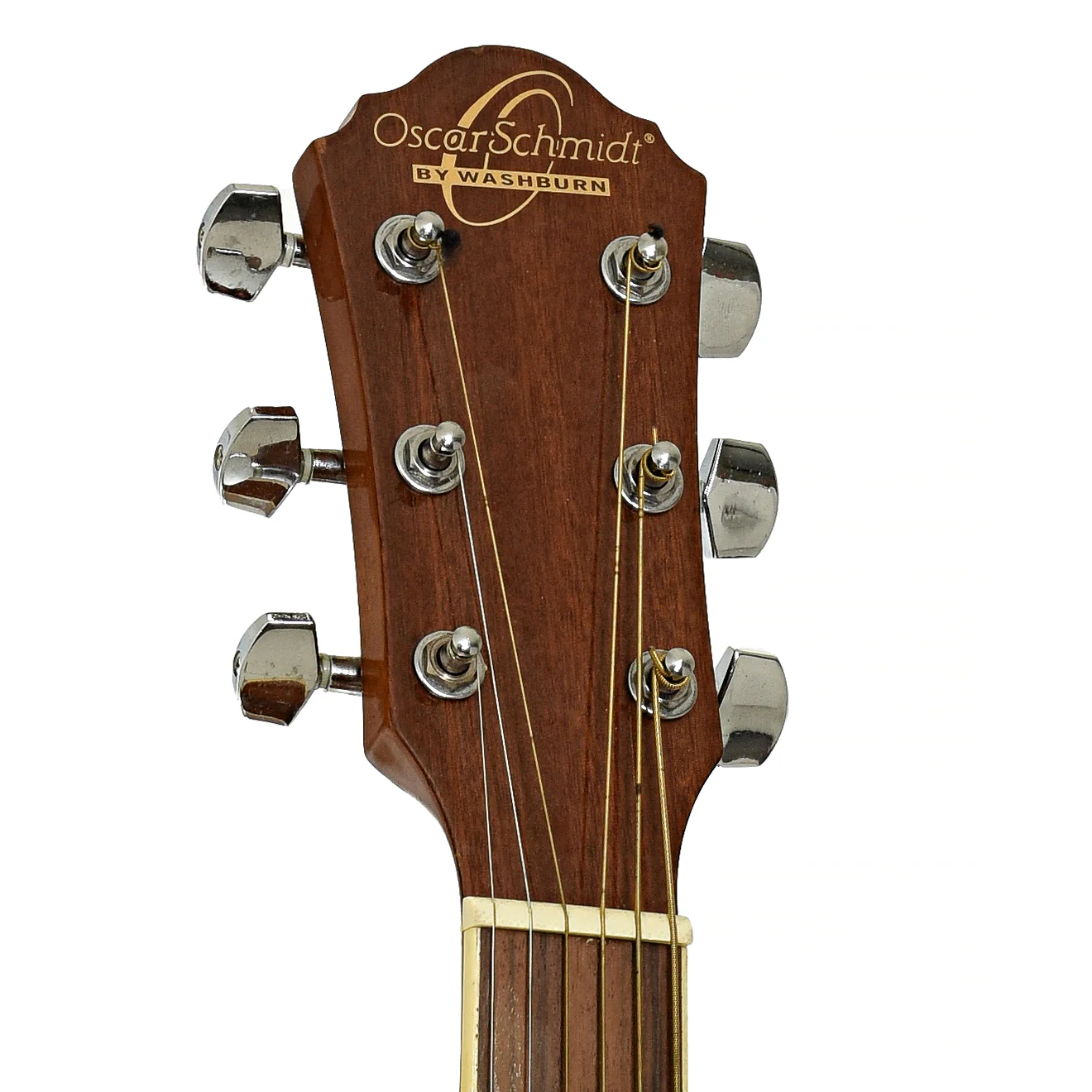 Oscar Schmidt by Washburn OG2N LH Acoustic Guitar (c.2019) - Image 8