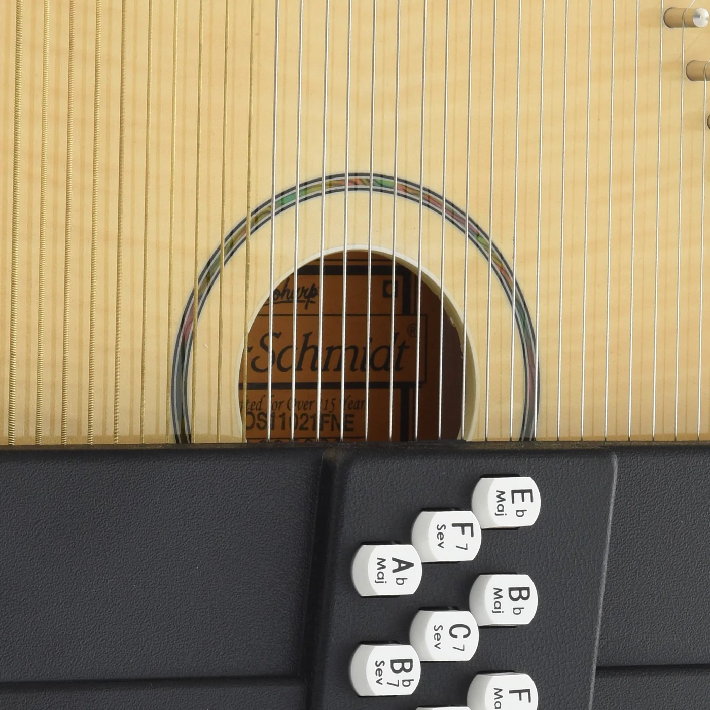 Oscar Schmidt OS11021FNE Electric Autoharp with Fine Tuners - Image 4