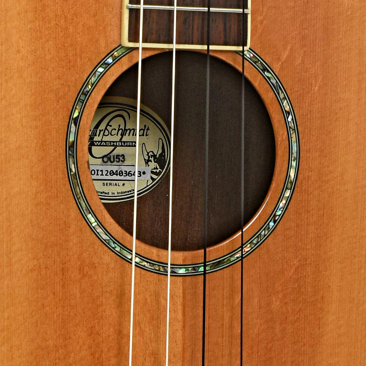 Oscar Schmidt OU53 Baritone Ukulele (2012) - Image 6