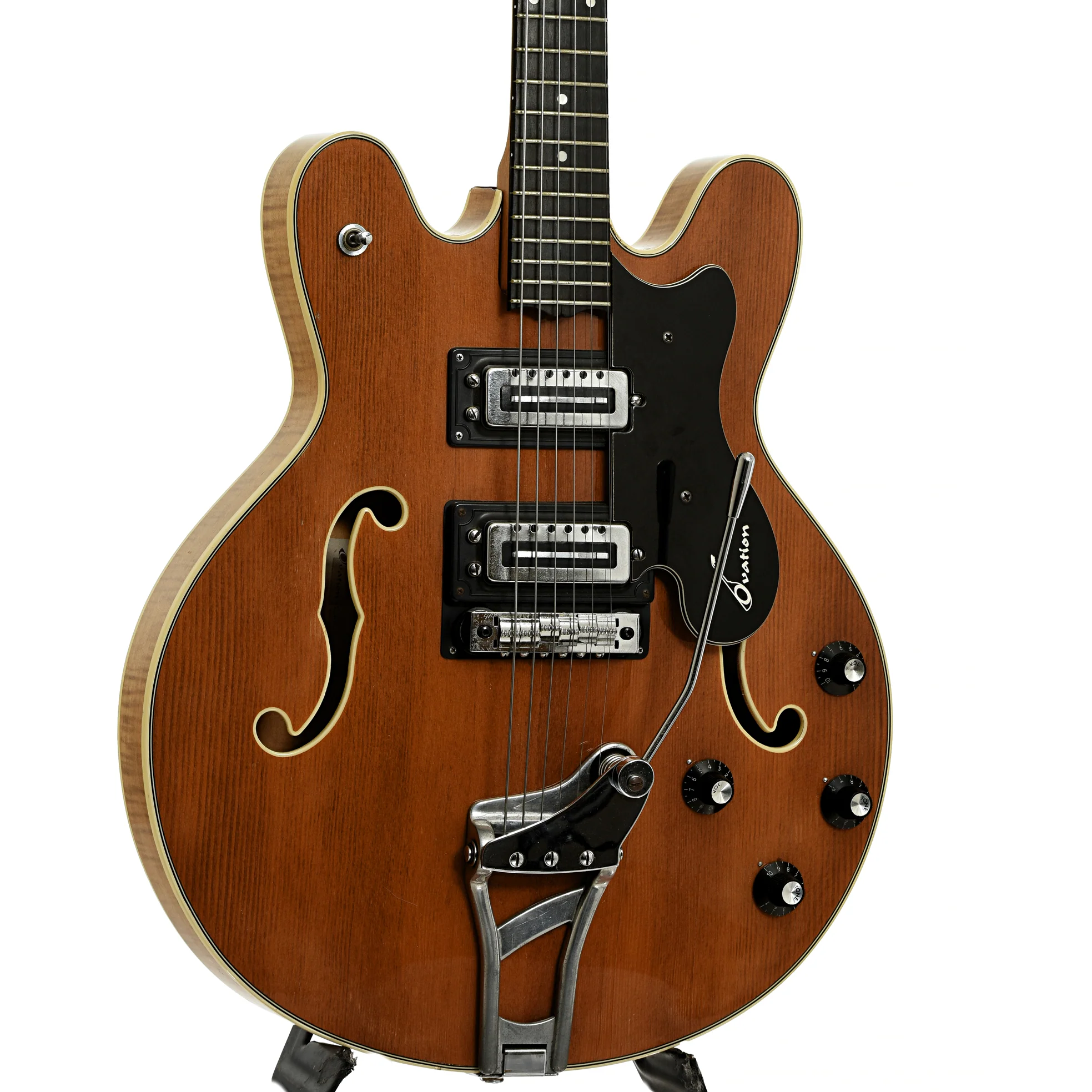 Ovation 1232-4 Hollowbody Electric Guitar (1970's) - Image 4