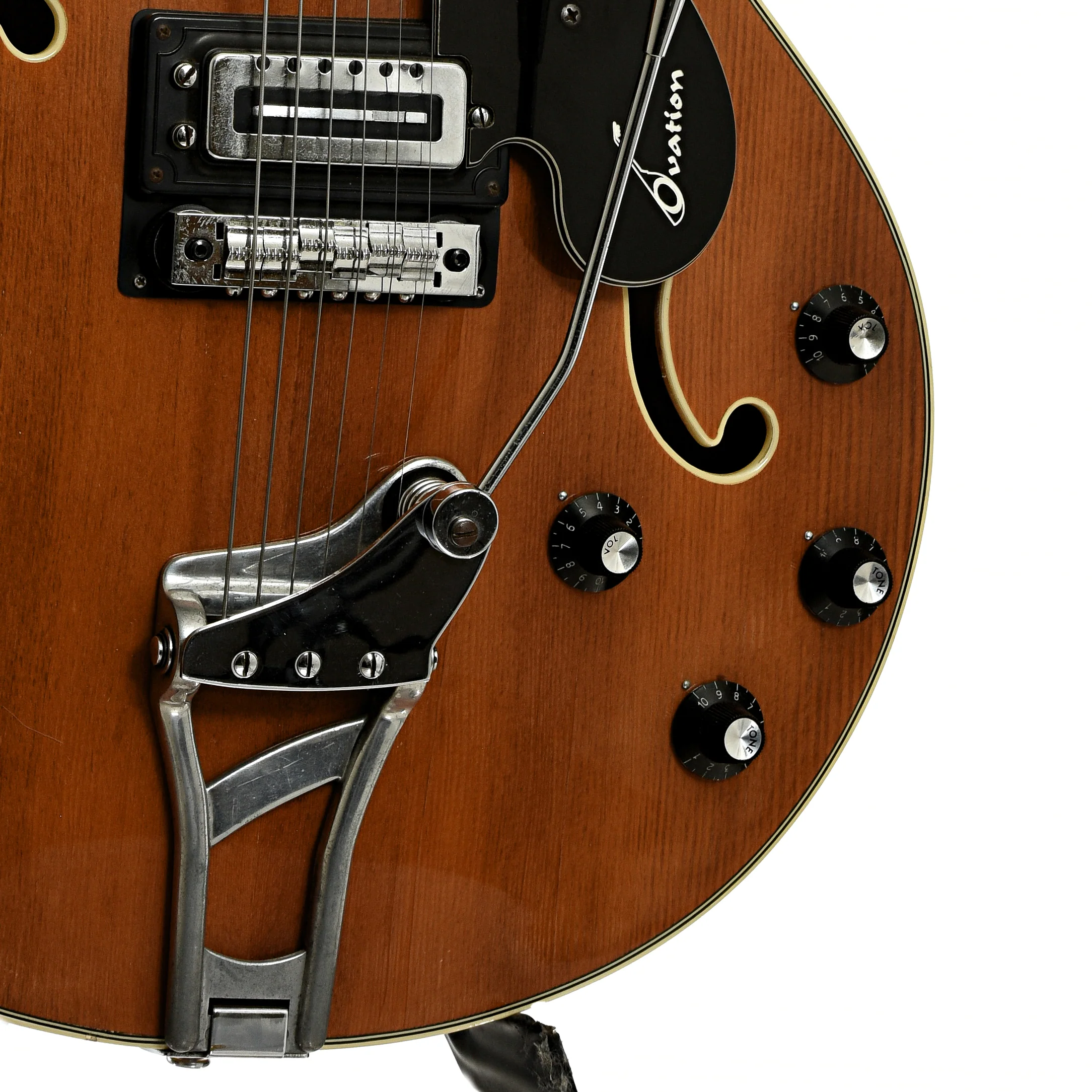 Ovation 1232-4 Hollowbody Electric Guitar (1970's) - Image 5