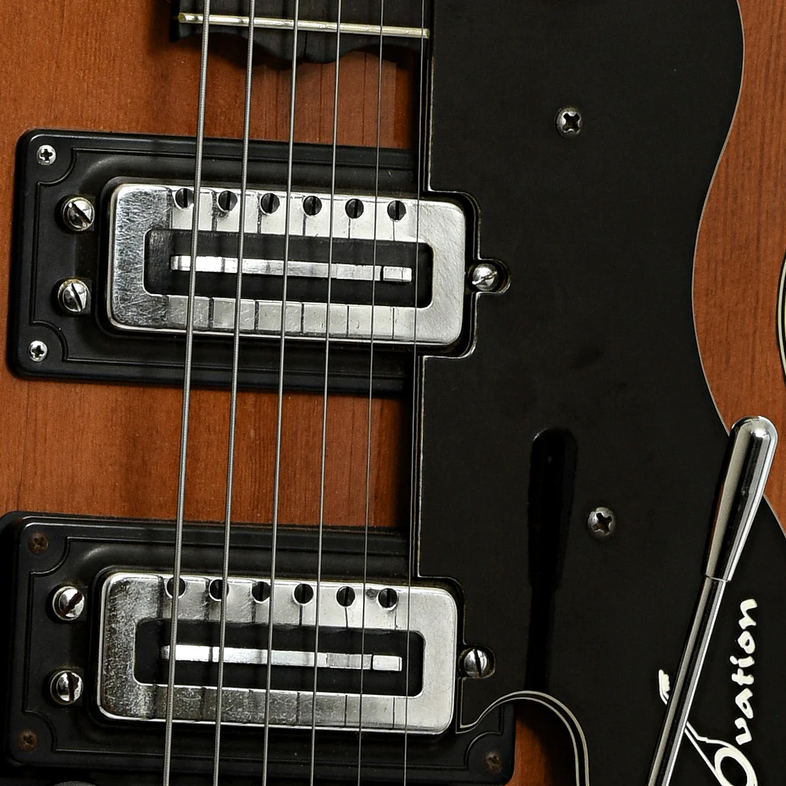 Ovation 1232-4 Hollowbody Electric Guitar (1970's) - Image 6