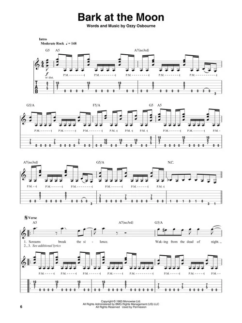 Ozzy Osbourne - Deluxe Guitar Play-Along Vol. 8 - Image 3