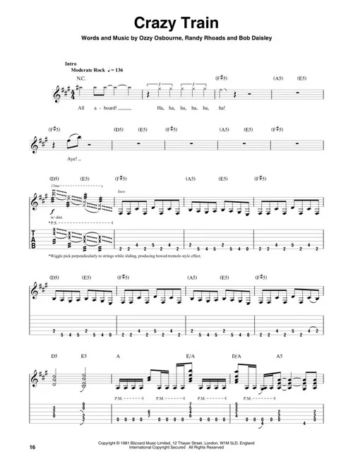 Ozzy Osbourne - Deluxe Guitar Play-Along Vol. 8 - Image 4