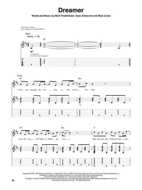 Ozzy Osbourne - Deluxe Guitar Play-Along Vol. 8 - Image 5