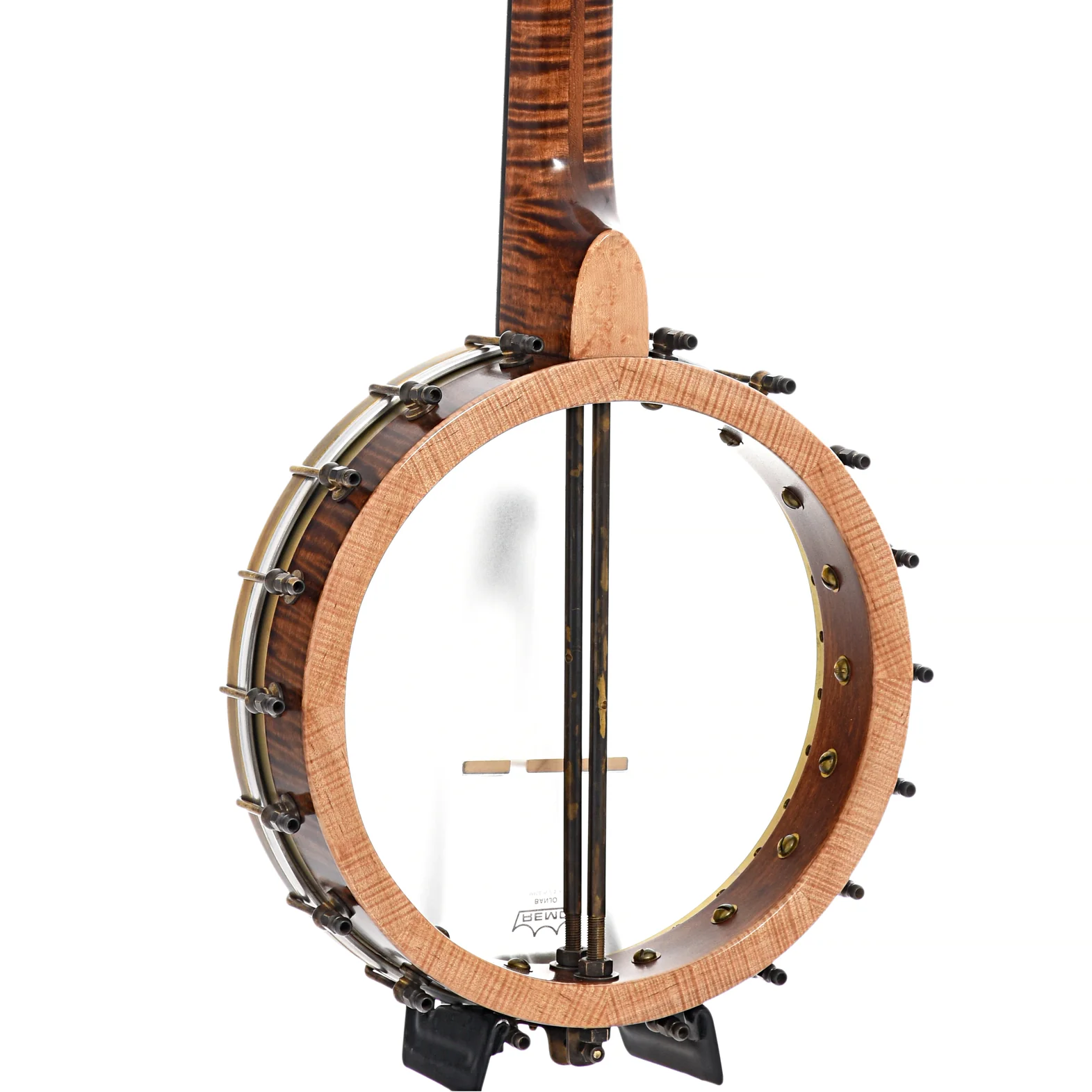 Pattison 11" Tubaphone Banjo, Curly Maple - Image 11