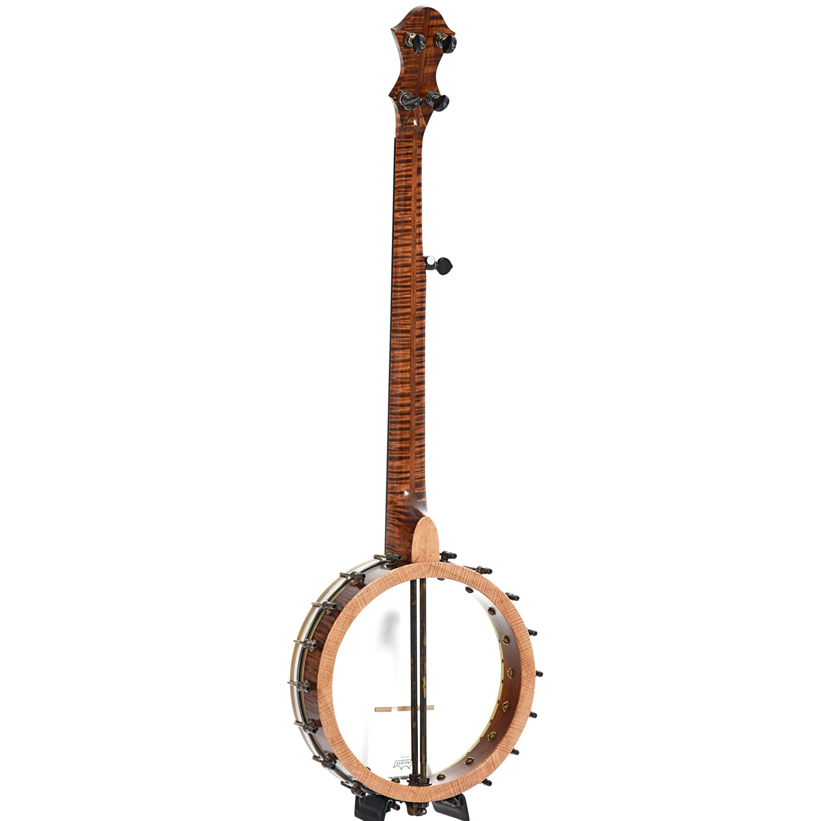 Pattison 11" Tubaphone Banjo, Curly Maple - Image 12