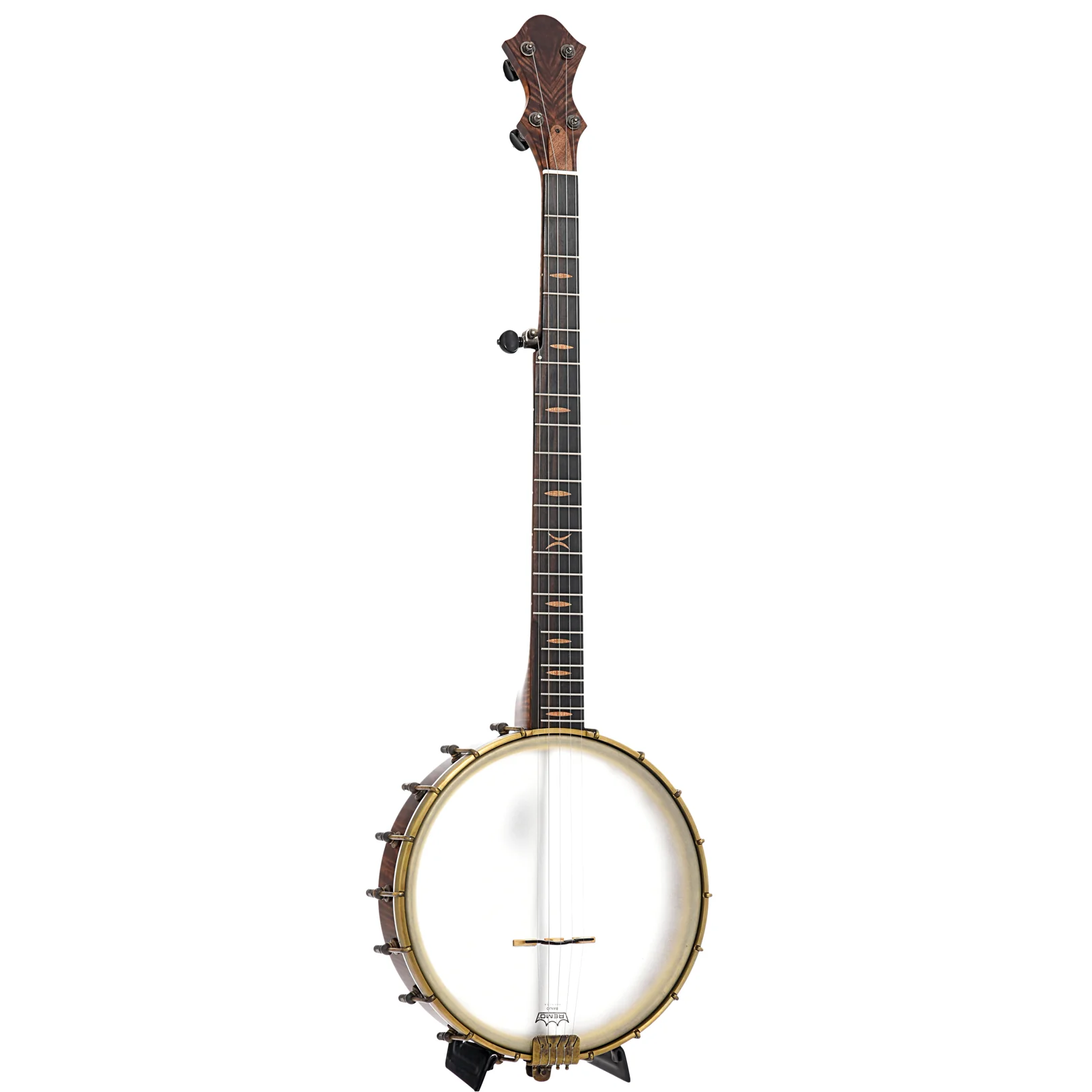 Pattison 11" Tubaphone Banjo, Curly Maple - Image 2