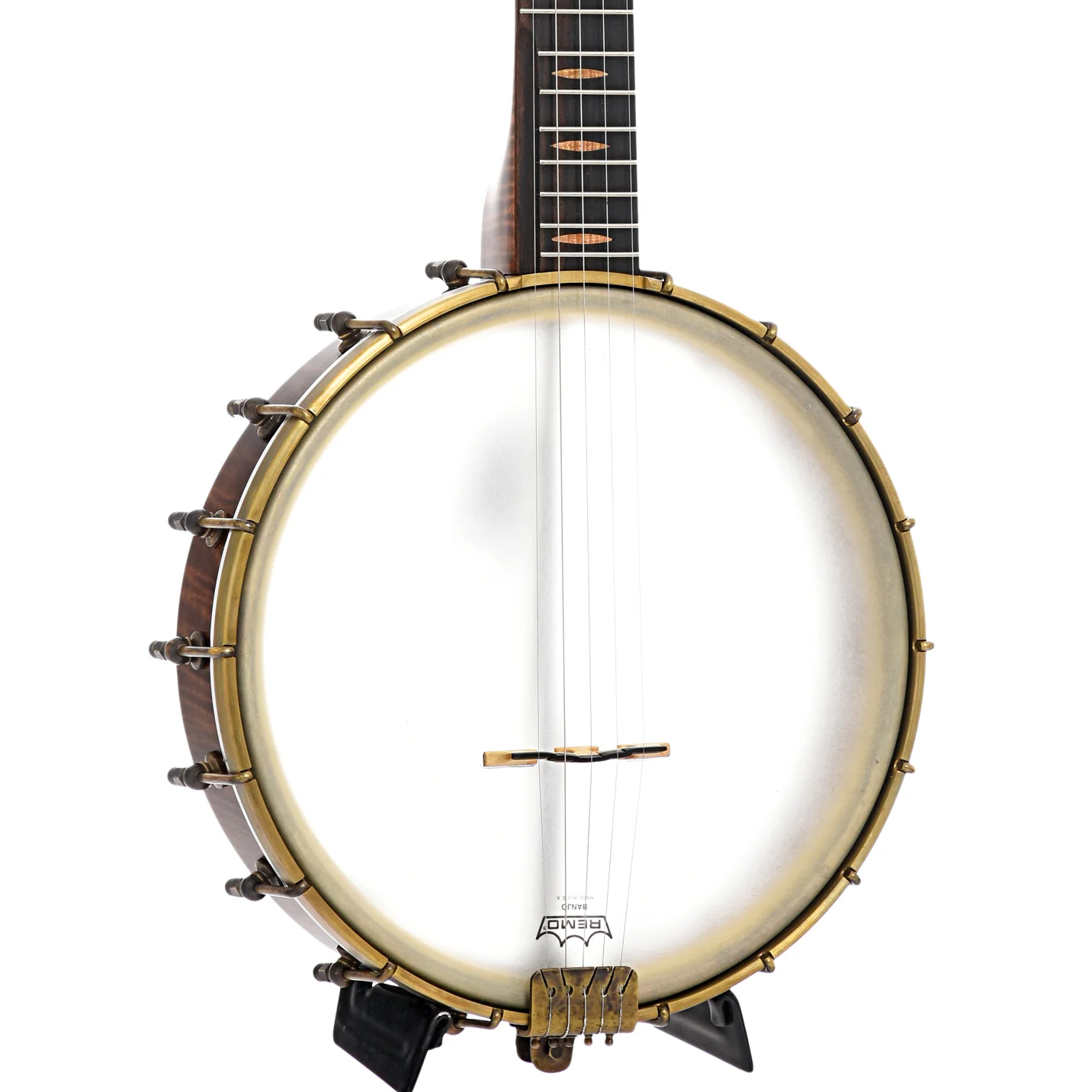 Pattison 11" Tubaphone Banjo, Curly Maple - Image 3
