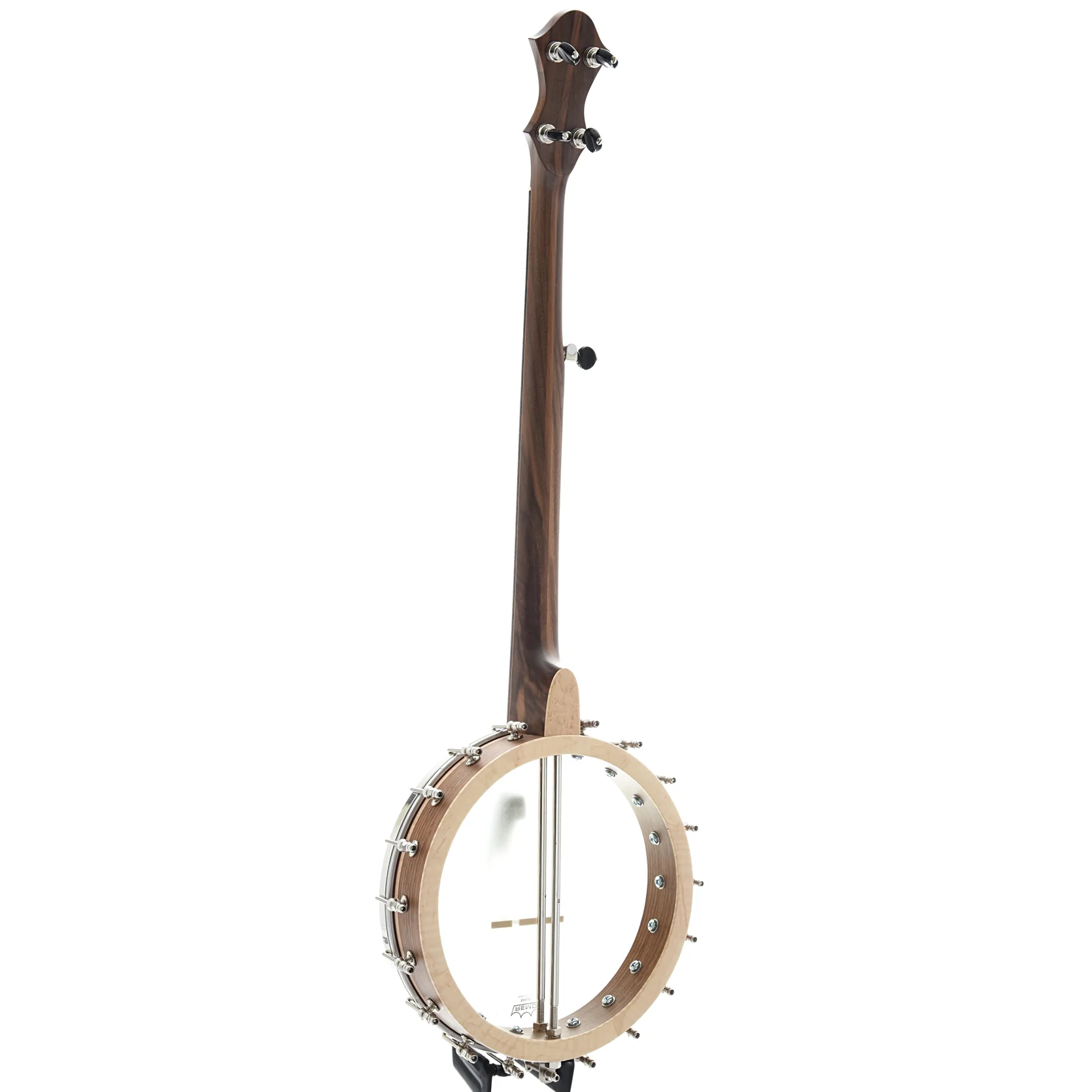 Pattison Mountain Sounds Openback Banjo, Brass Hoop Tone Ring - Image 11