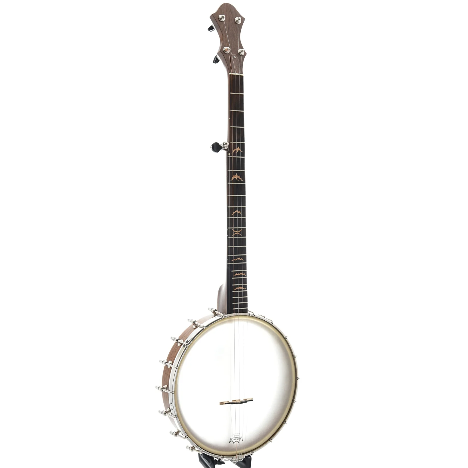 Pattison Mountain Sounds Openback Banjo, Brass Hoop Tone Ring - Image 3