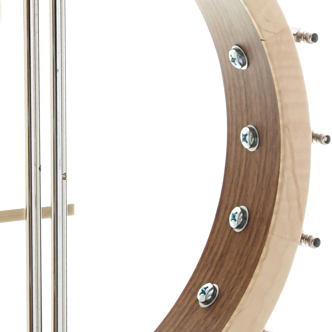 Pattison Mountain Sounds Openback Banjo, Brass Hoop Tone Ring - Image 9