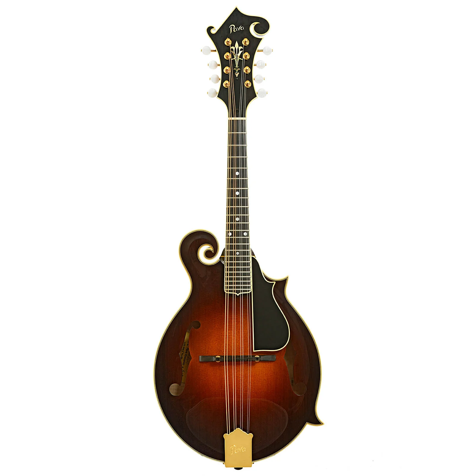 Pava F5 Pro Mandolin & Case, Sunburst Finish - Image 14