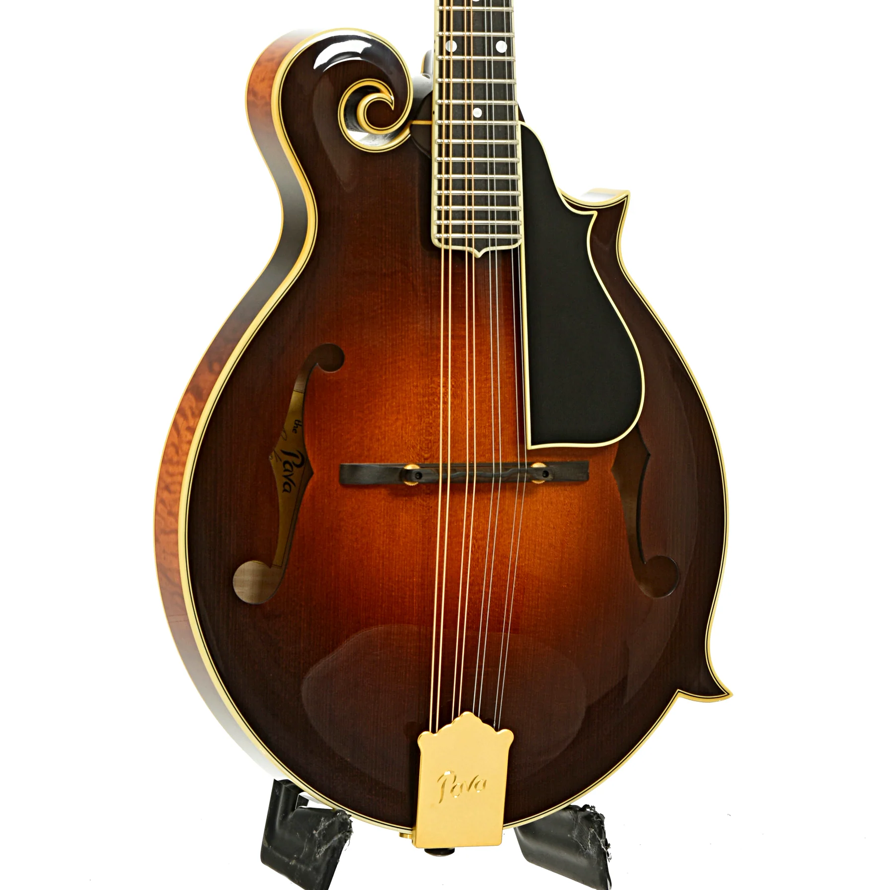 Pava F5 Pro Mandolin & Case, Sunburst Finish - Image 4