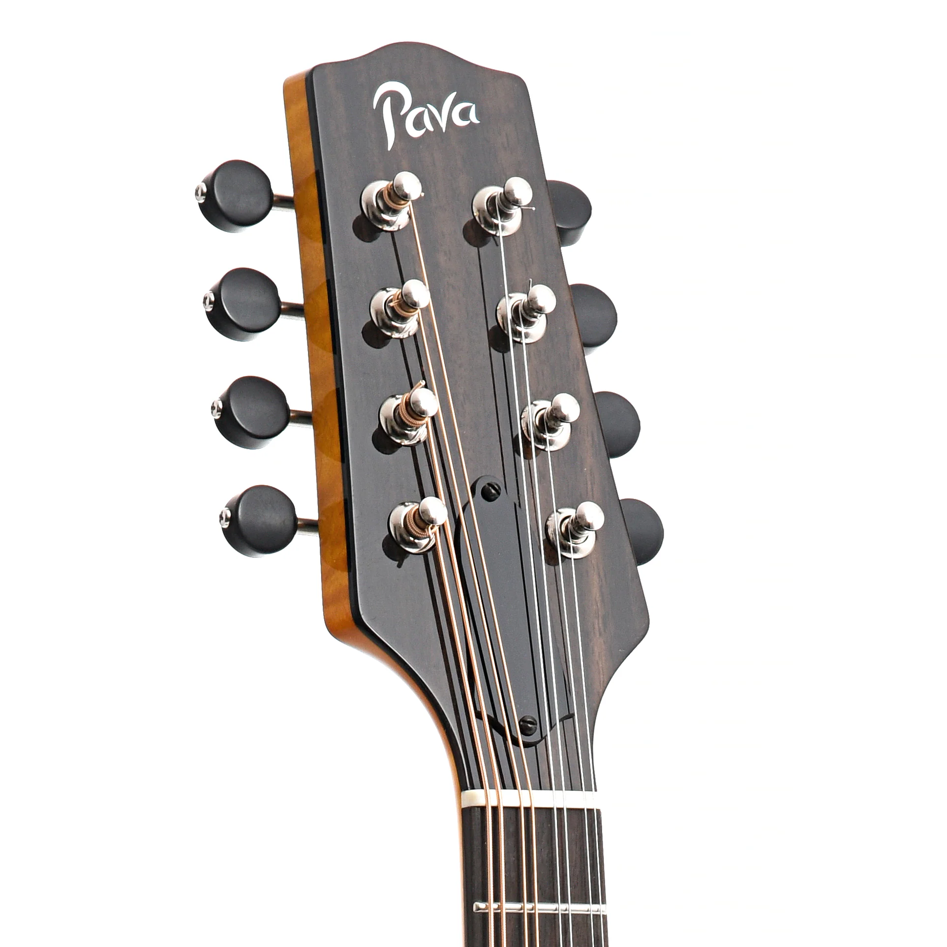 Pava Player Model A-Mandolin & Case, Amber - Image 10