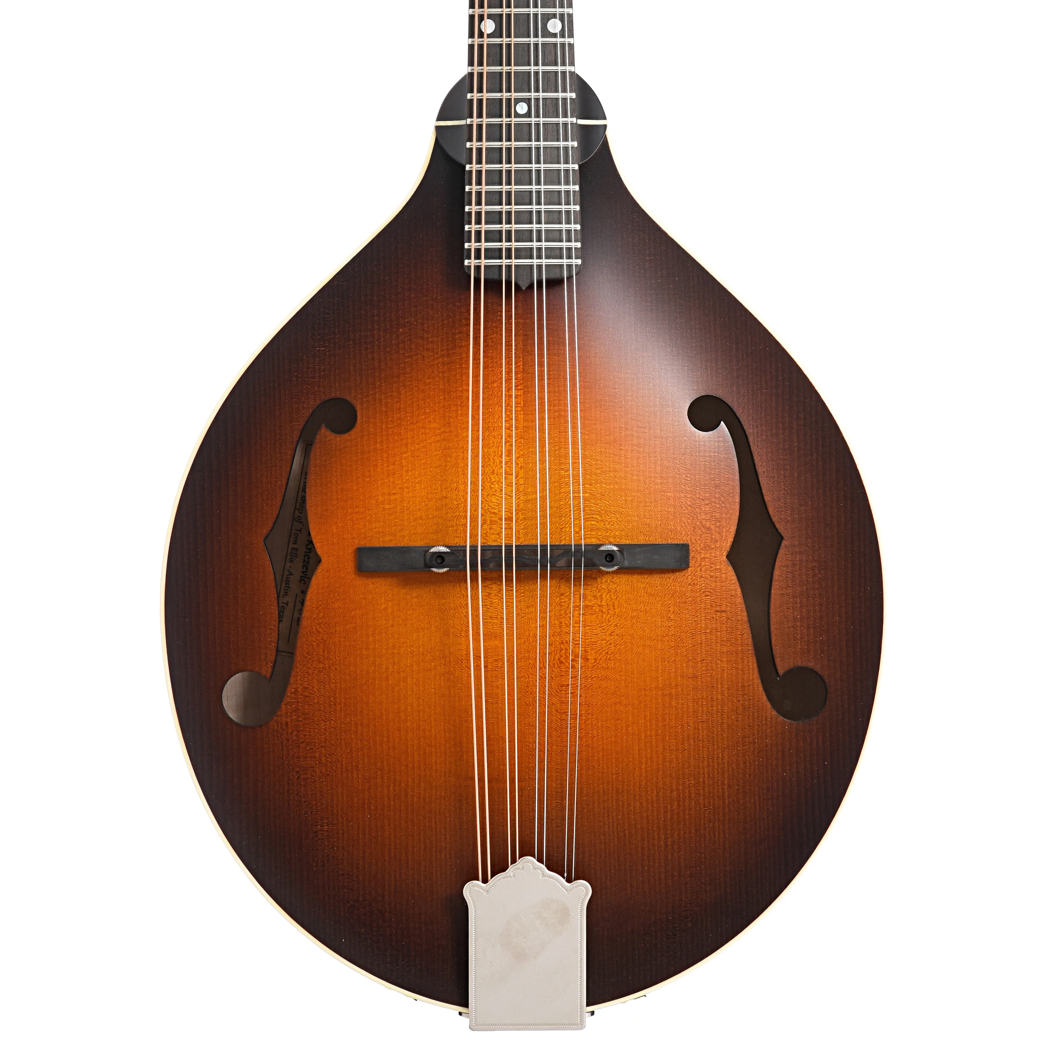 Pava A5 Satin Model Mandolin & Case, Sunburst - Image 2
