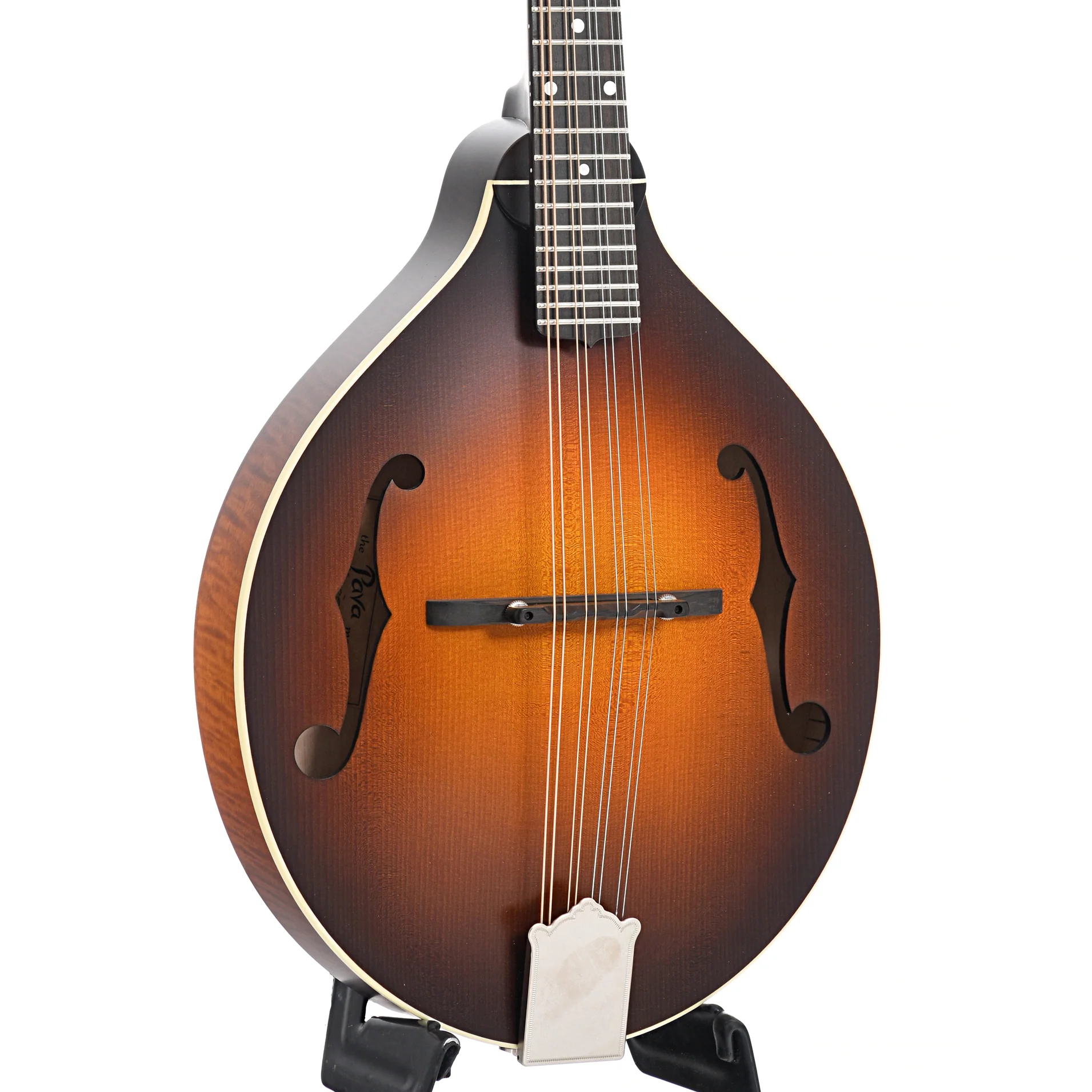 Pava A5 Satin Model Mandolin & Case, Sunburst - Image 3