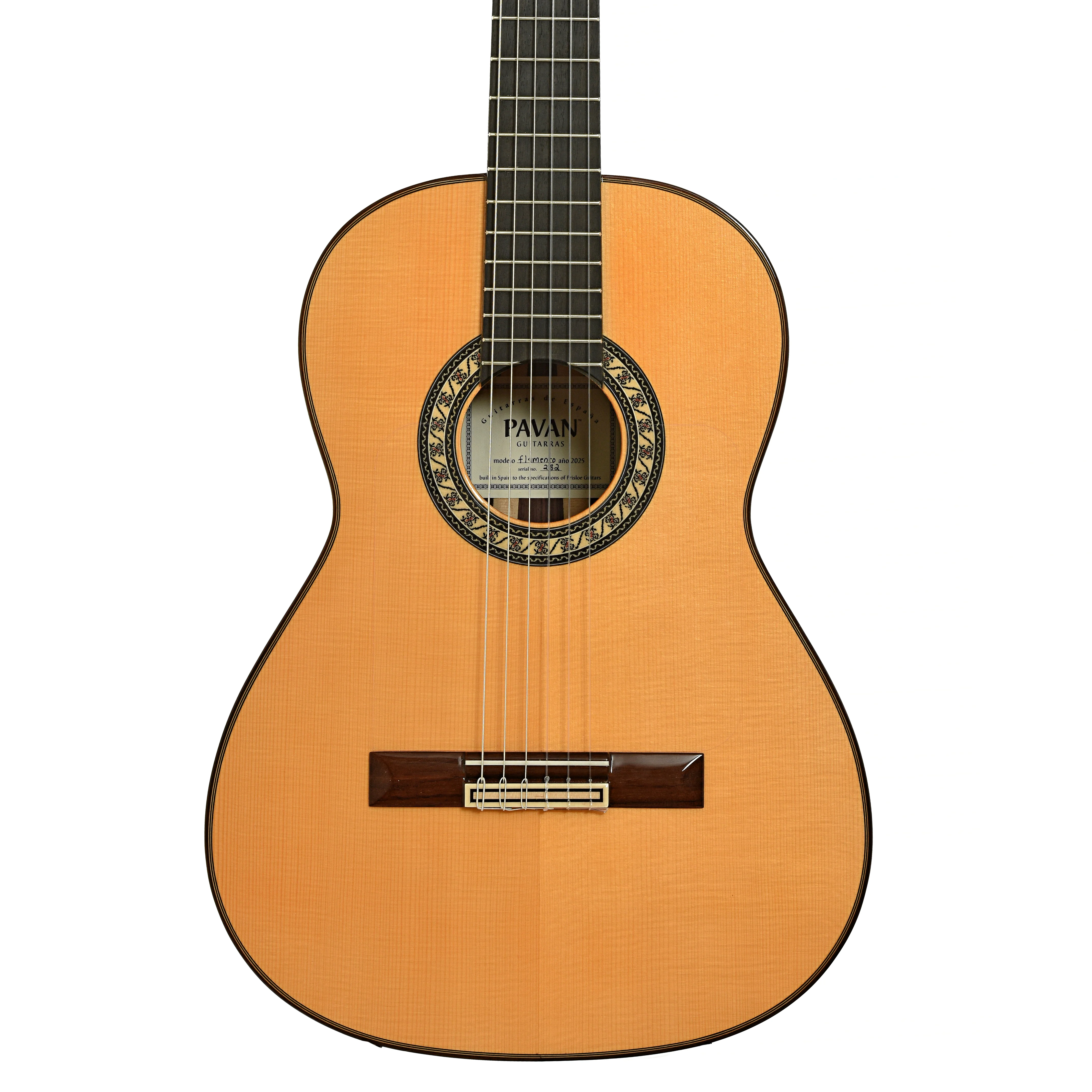 Pavan Flamenca Negra Spruce Classical Guitar (2025) - Image 2