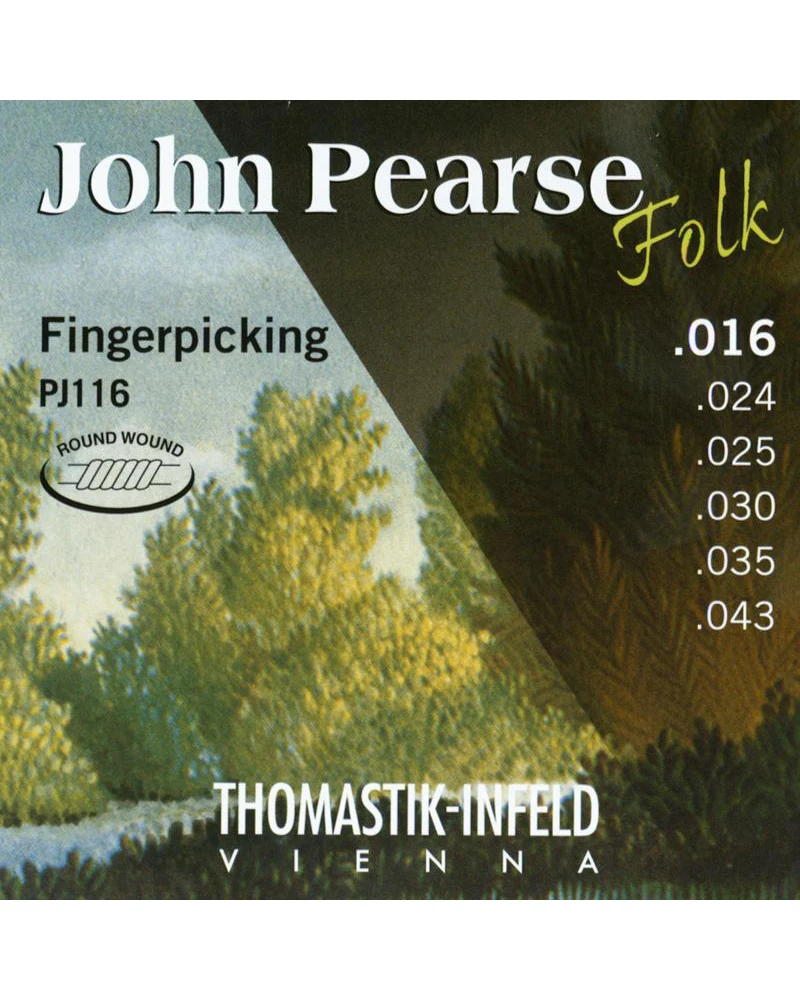 John Pearse Thomastik Fingerpicking Strings - Image 2