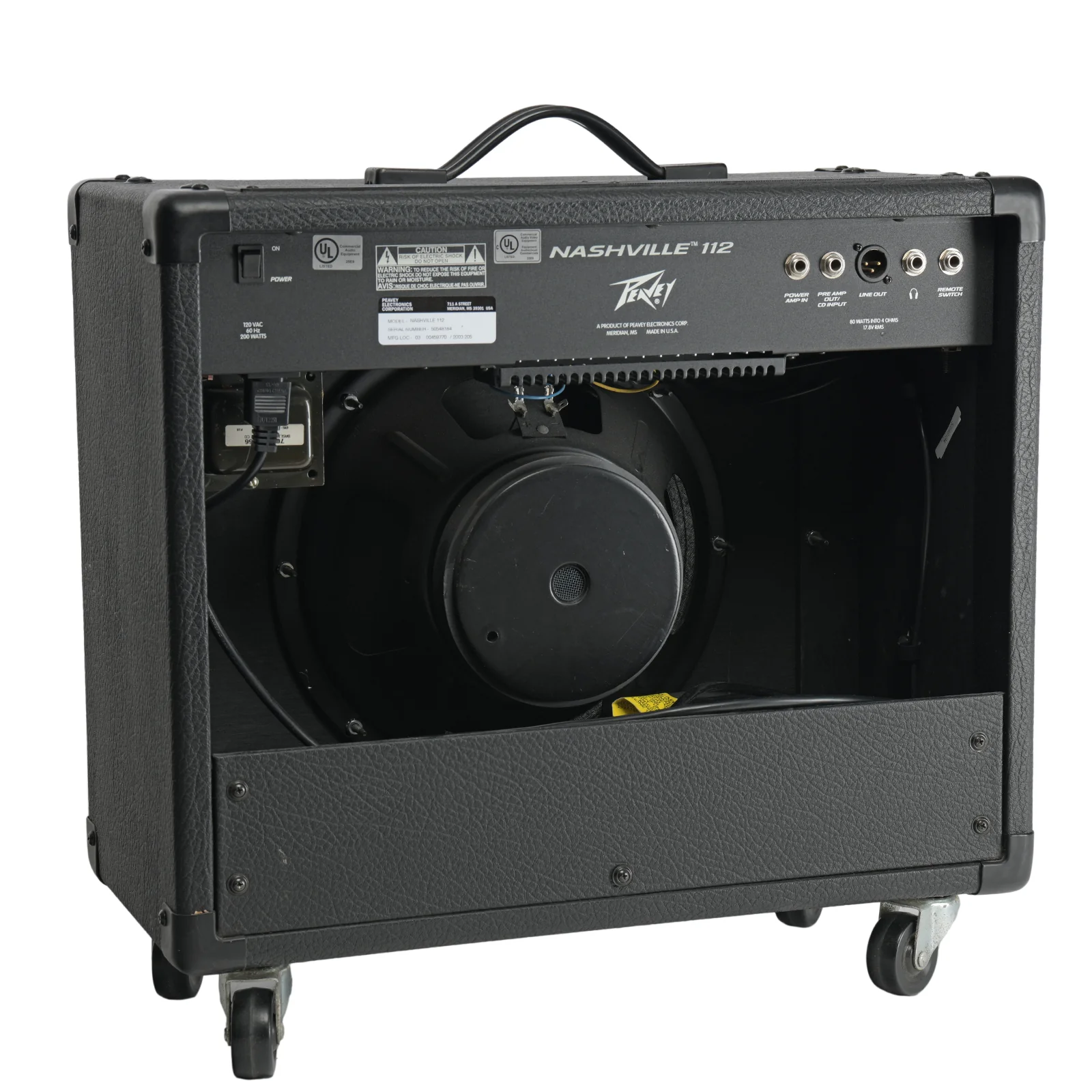 Peavey Nashville 112 Steel Combo Amplifier (2003) - Image 4