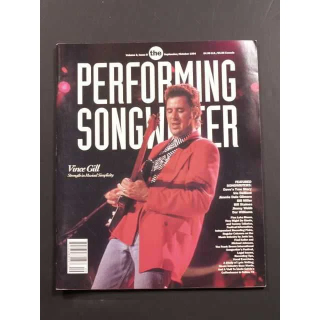 Performing Songwriter Volume 2 Issue 8 (September/October 1994) - Image 2