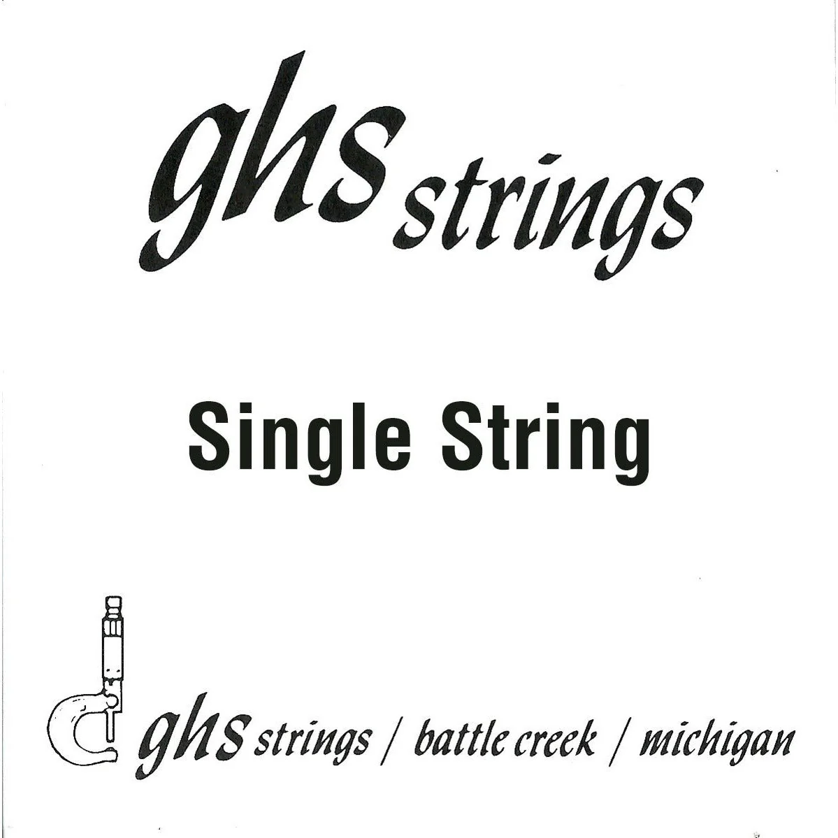 GHS Phosphor Bronze Ball End Single String, .018in