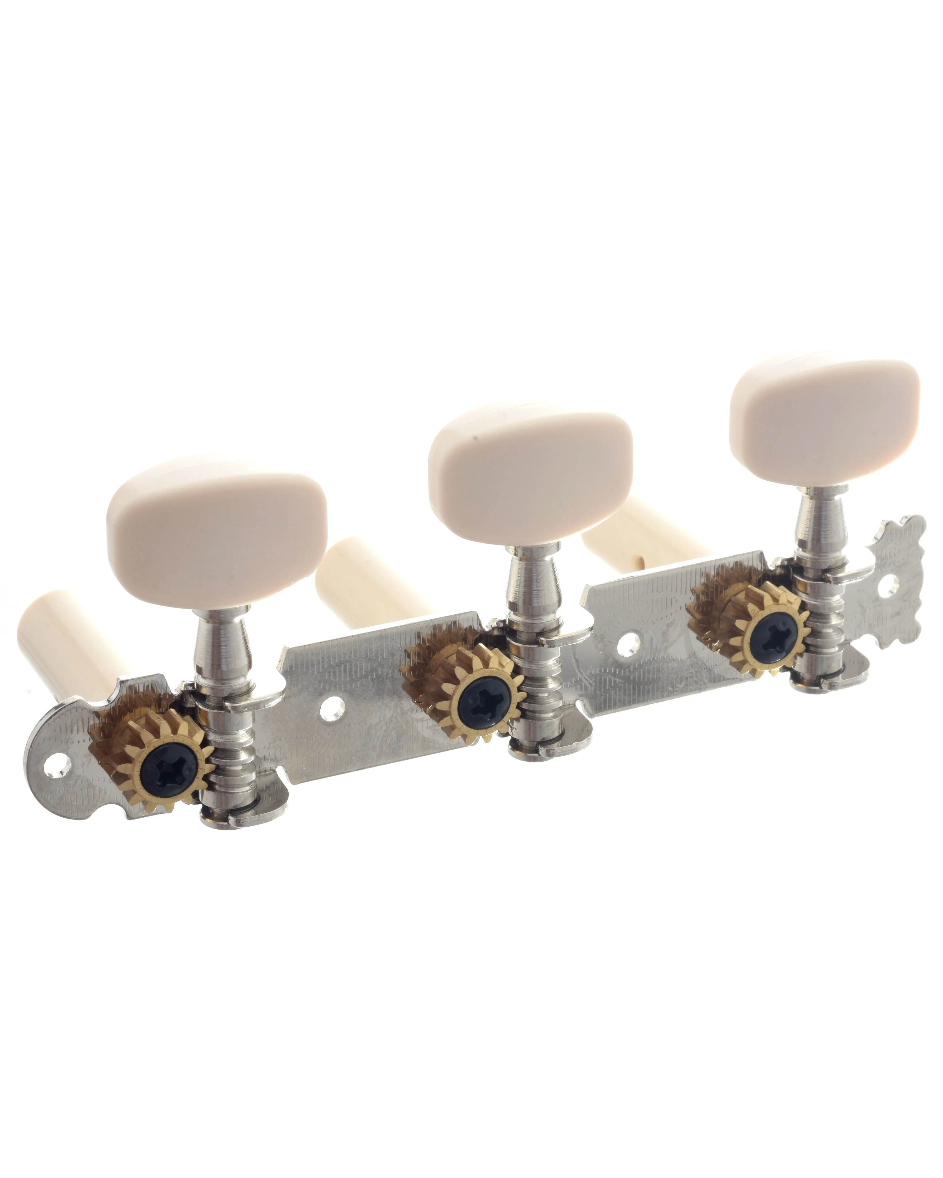 Ping Classical Guitar Tuning Machines (Set of 6, 3-On-A-Plate) - Image 2
