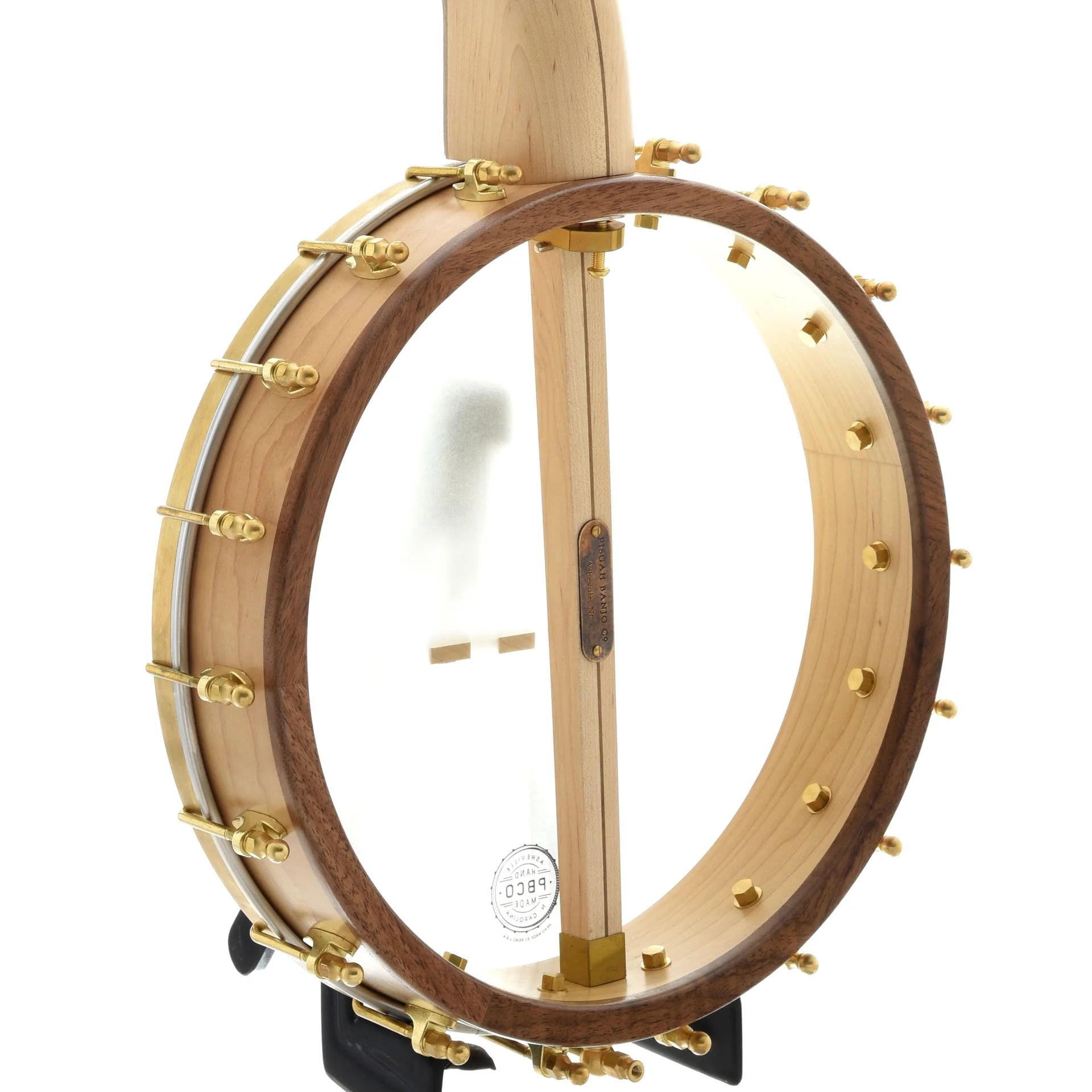 Pisgah Appalachian 12in Openback Banjo & Gigbag, Maple - Image 12