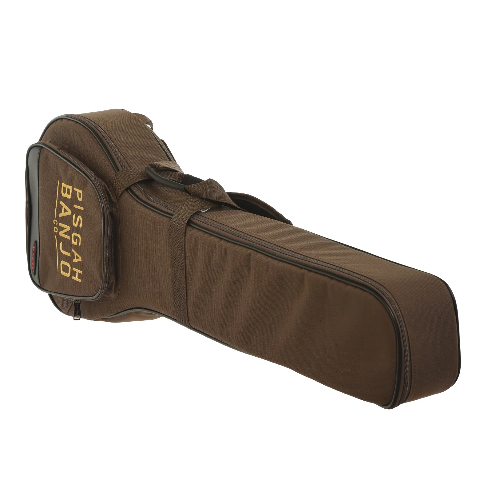 Pisgah Appalachian 11in Short Scale Left-Handed Openback Banjo & Gigbag, Walnut - Image 15