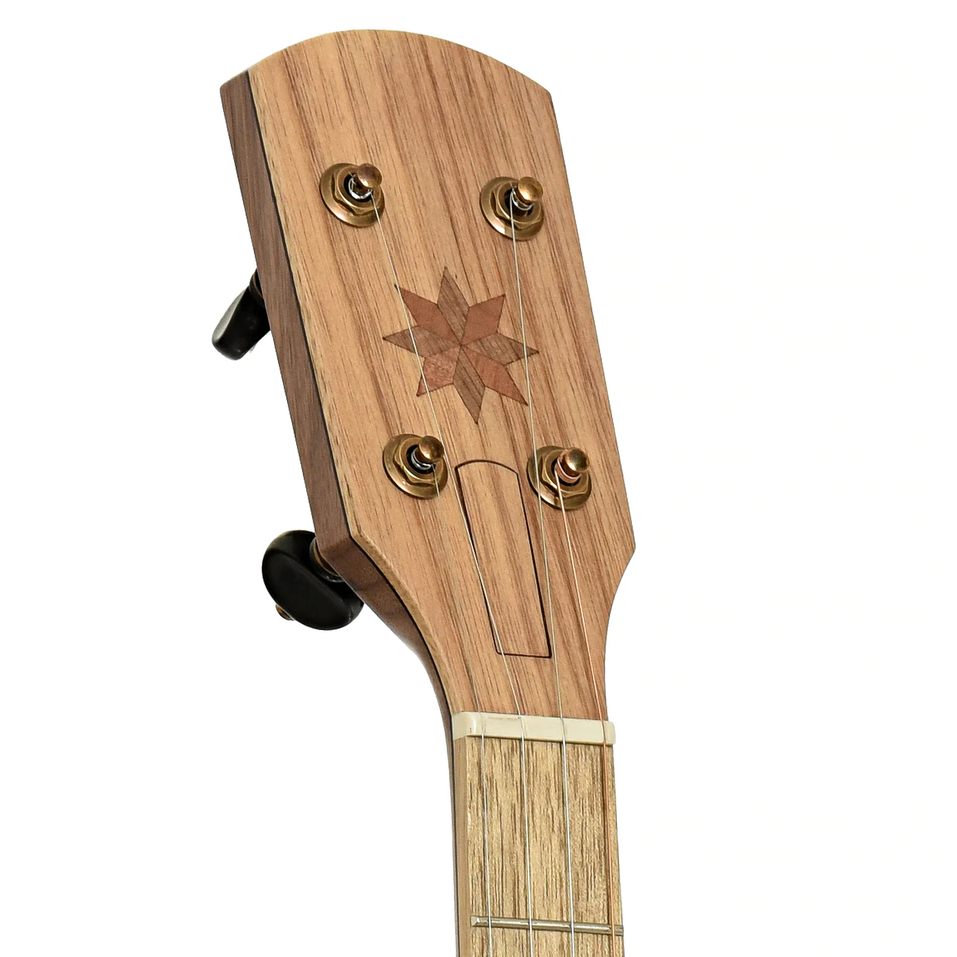 Pisgah Appalachian 11in Short Scale Left-Handed Openback Banjo & Gigbag, Walnut - Image 8