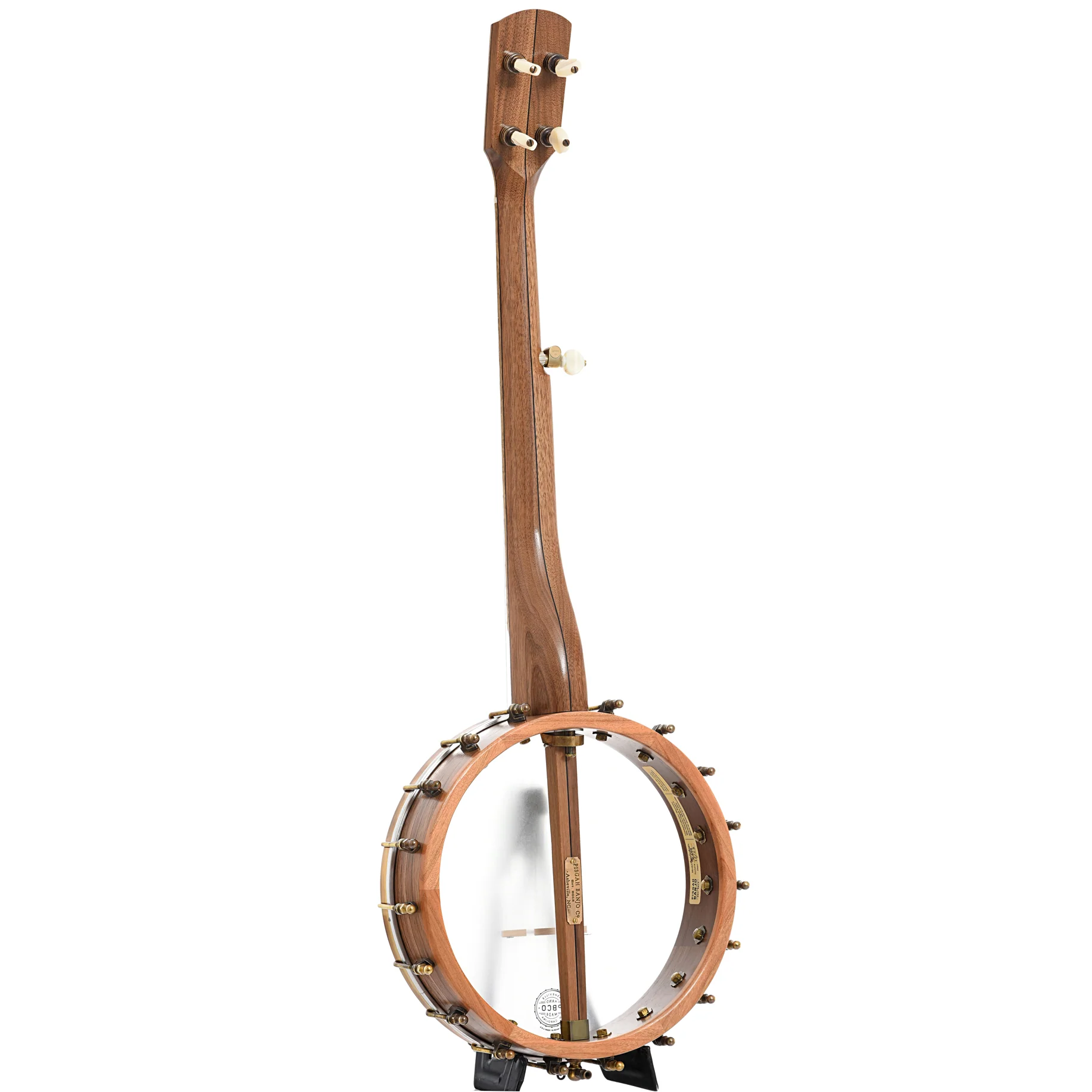 Pisgah Appalachian 11in A-Scale Openback Banjo & Gigbag, Walnut - Image 12