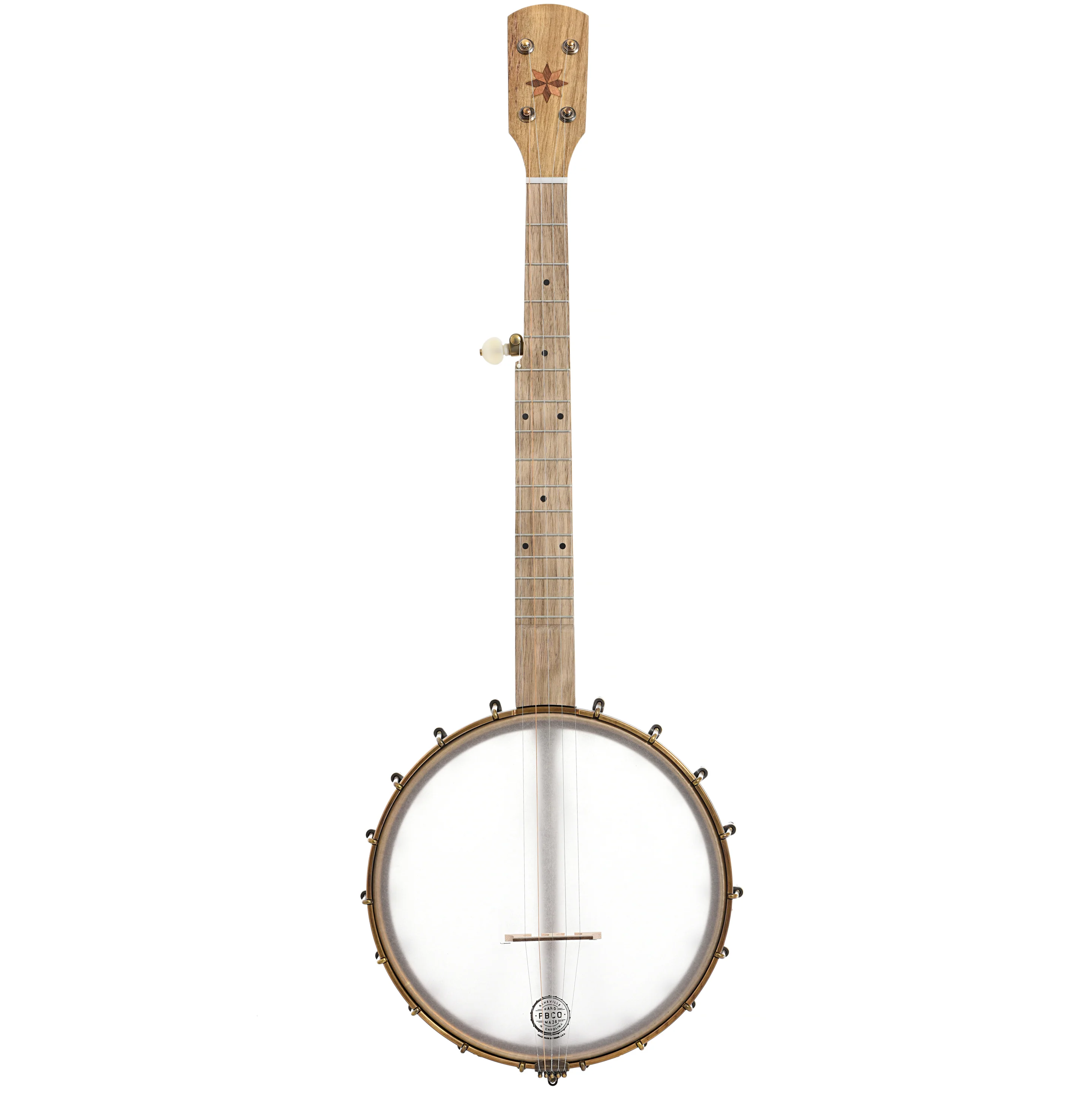 Pisgah Appalachian 11in A-Scale Openback Banjo & Gigbag, Walnut - Image 16