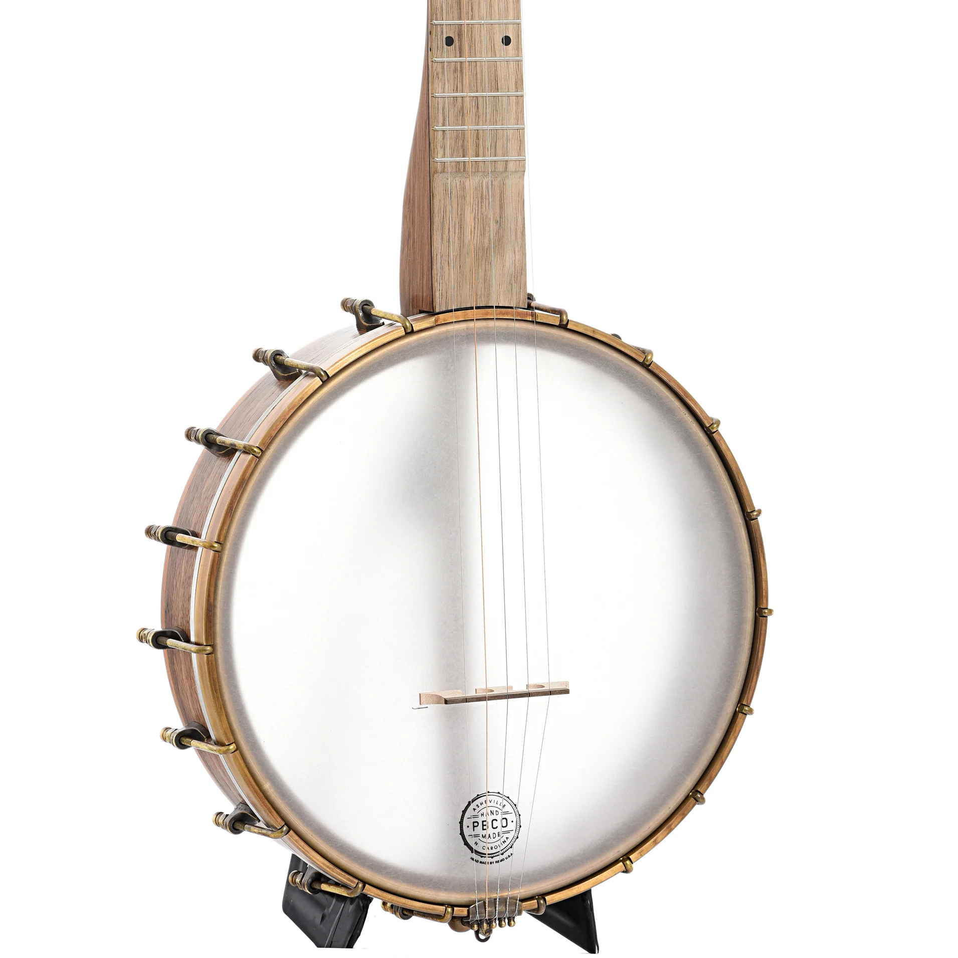 Pisgah Appalachian 11in A-Scale Openback Banjo & Gigbag, Walnut - Image 2