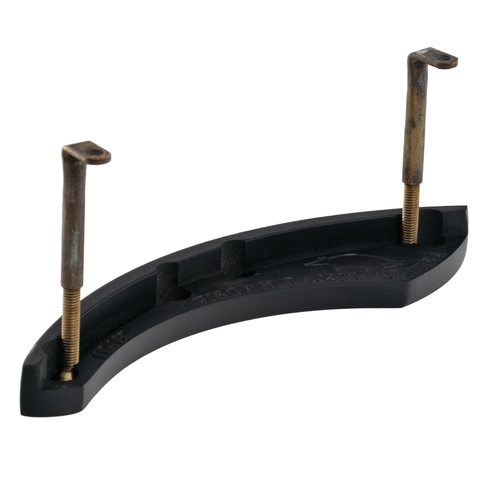 Pisgah Armadillo Banjo Armrest, Black Richlite - Image 4