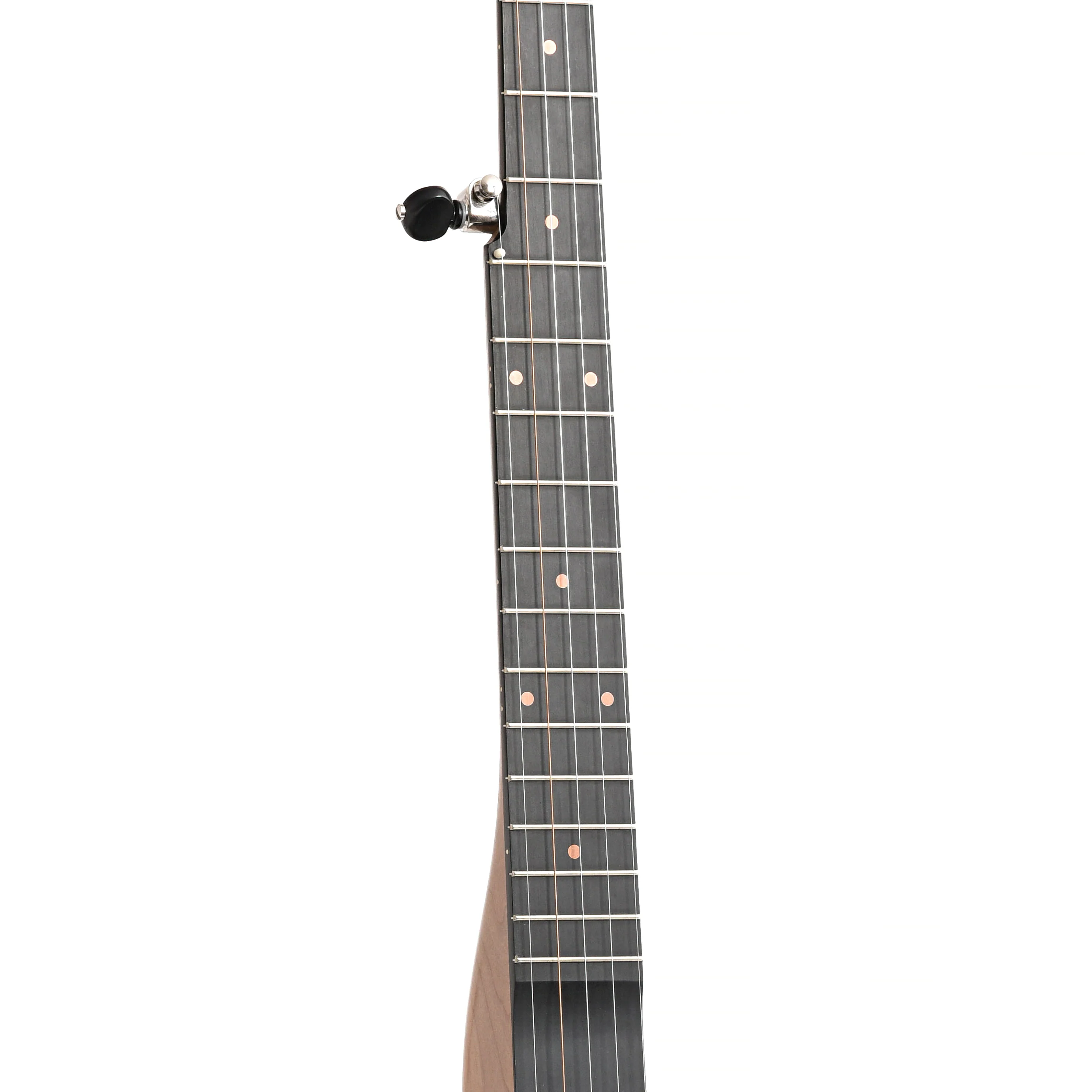 Pisgah Rambler Dobson 12in Short Scale Openback Banjo & Gigbag, Cherry - Image 5