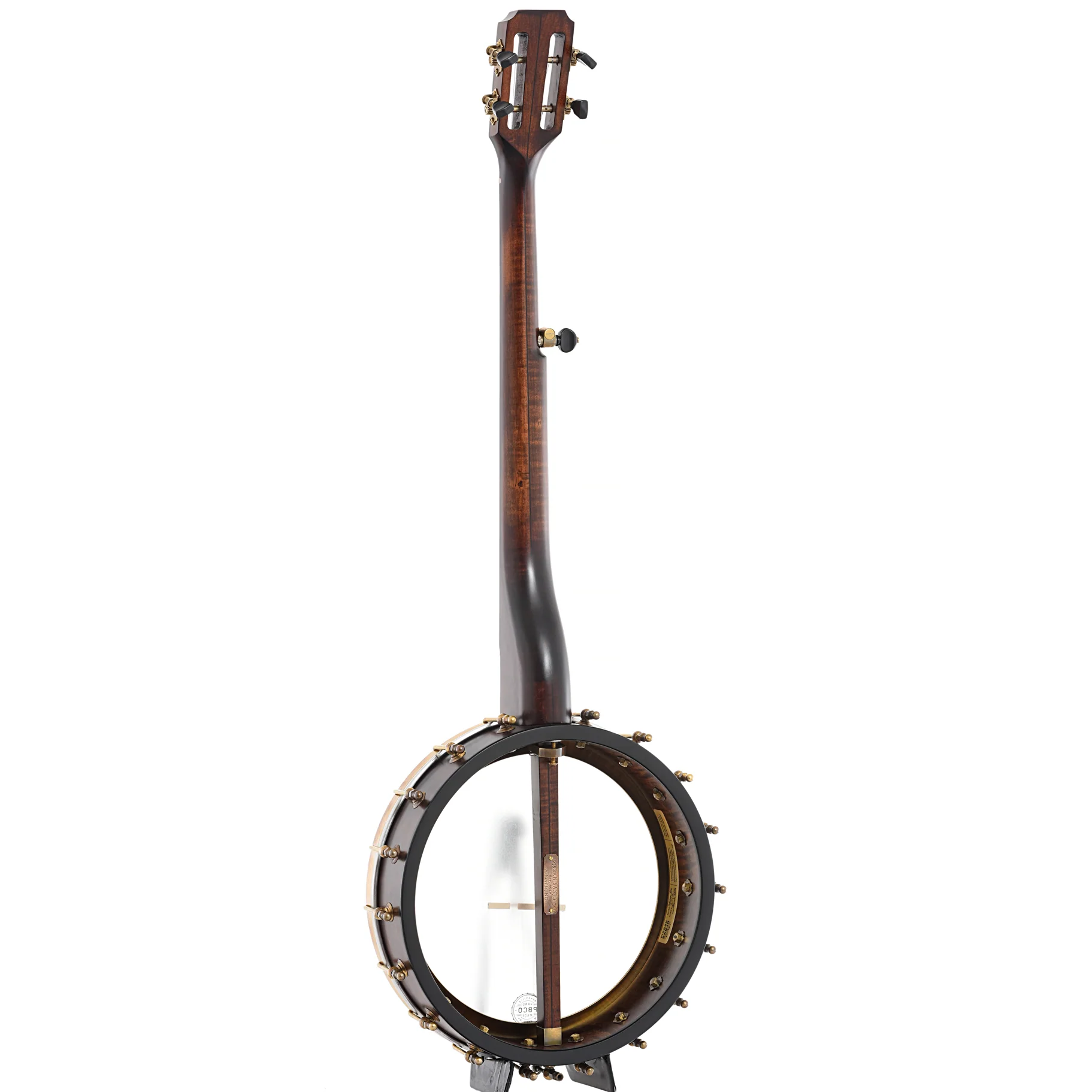 Pisgah Dobson Pro 12in Short Scale Openback Banjo & Gigbag - Image 11