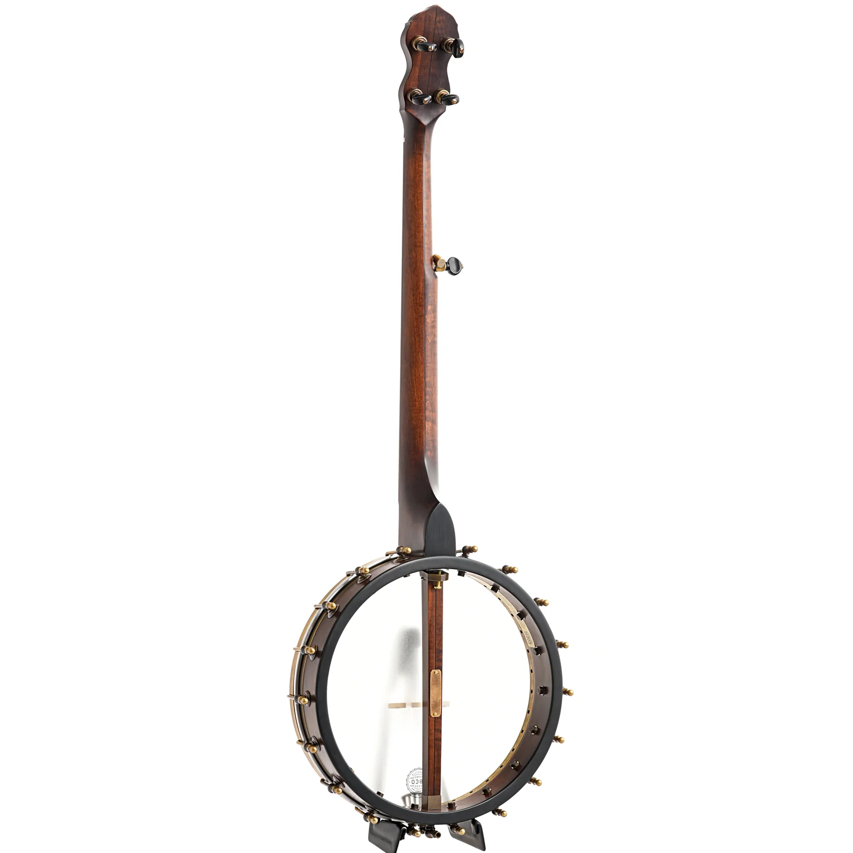 Pisgah Tubaphone 12in Short Scale Openback Banjo & Gigbag - Image 11